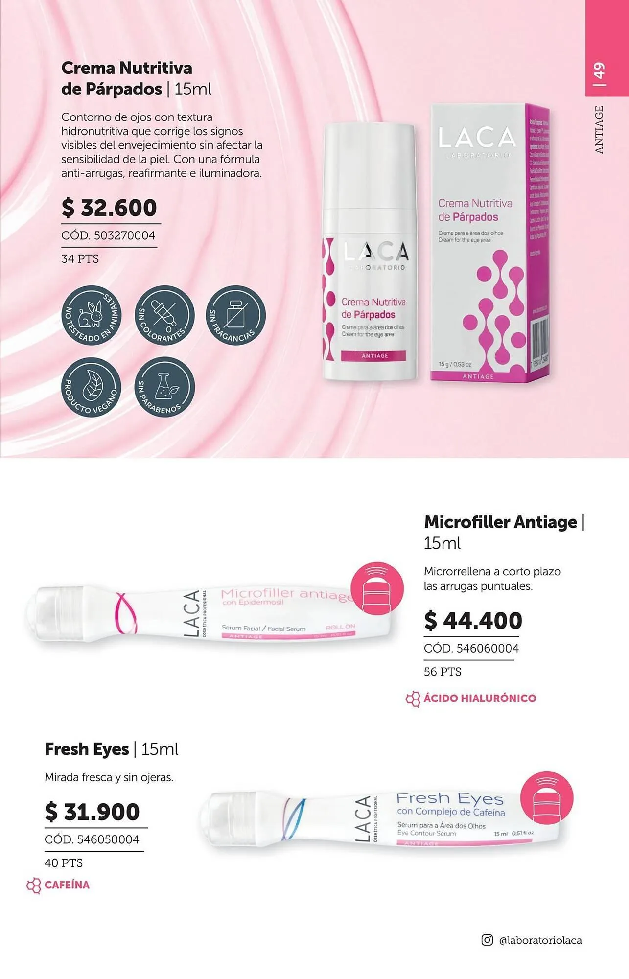 Ofertas de Catálogo Laboratorio LACA 3 de octubre al 31 de enero 2026 - Página 49 del catálogo