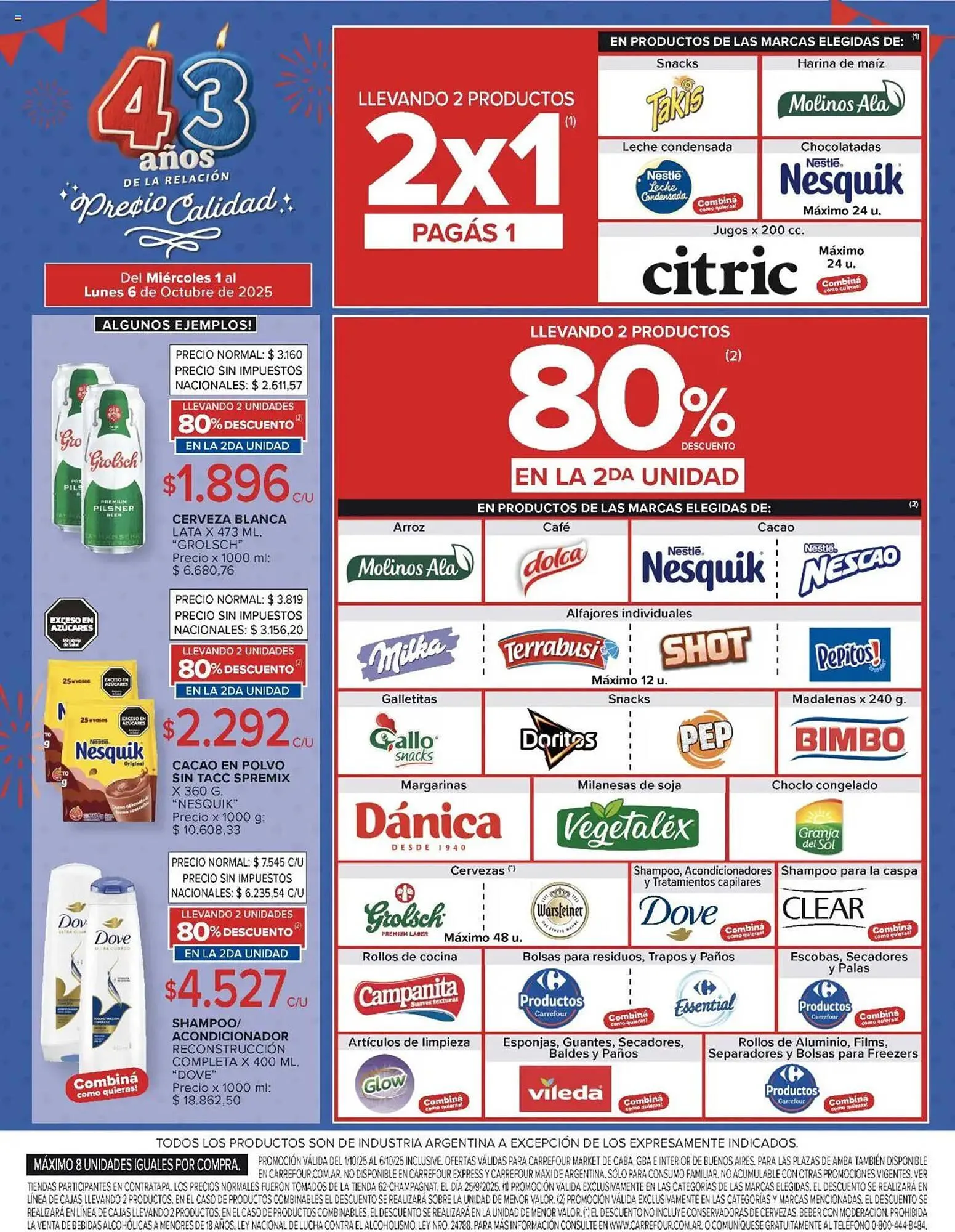 Ofertas de Folleto Carrefour Market 1 de octubre al 6 de octubre 2025 - Página 4 del catálogo