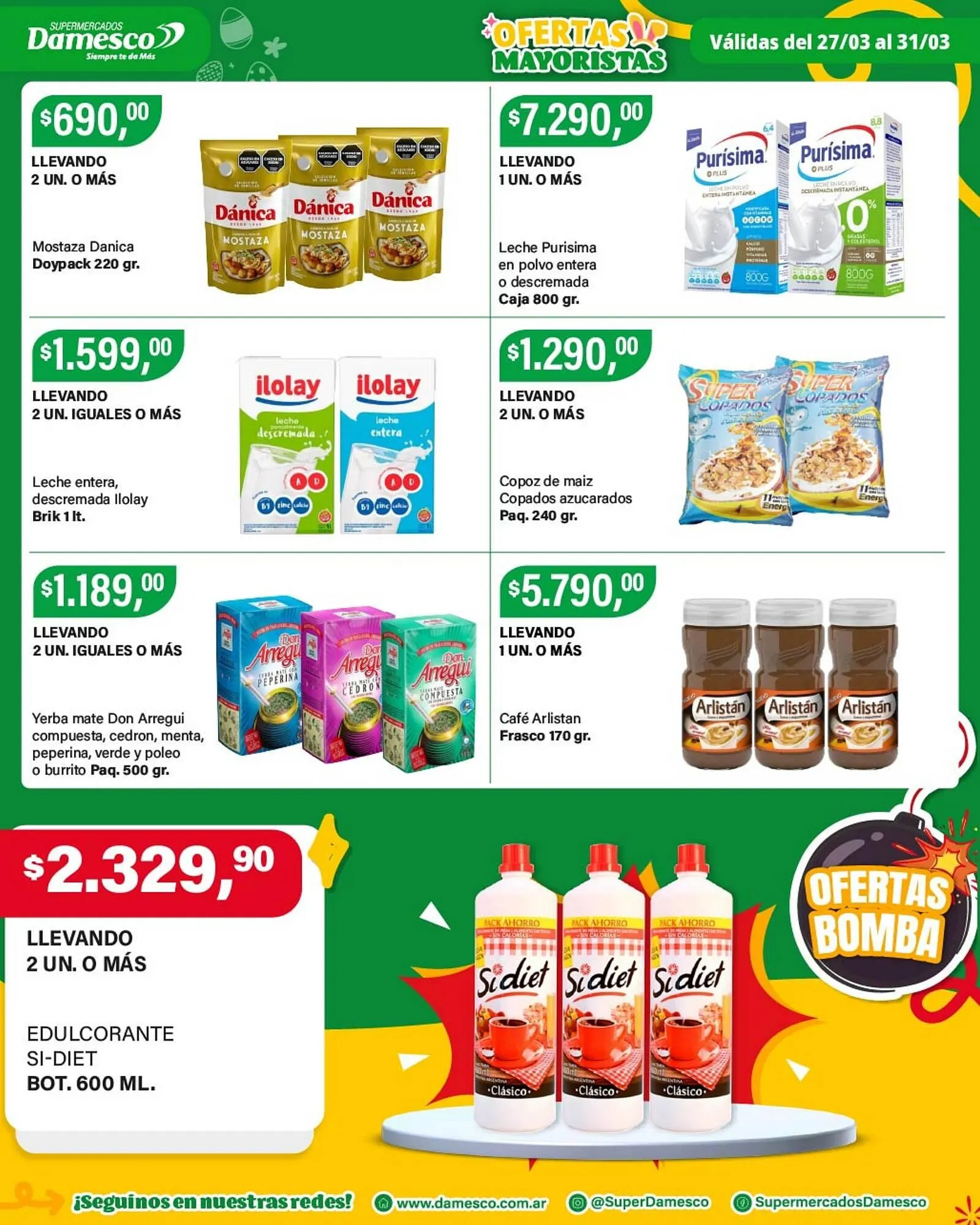 Ofertas de Catálogo Supermercados Damesco 27 de marzo al 31 de marzo 2026 - Página 5 del catálogo