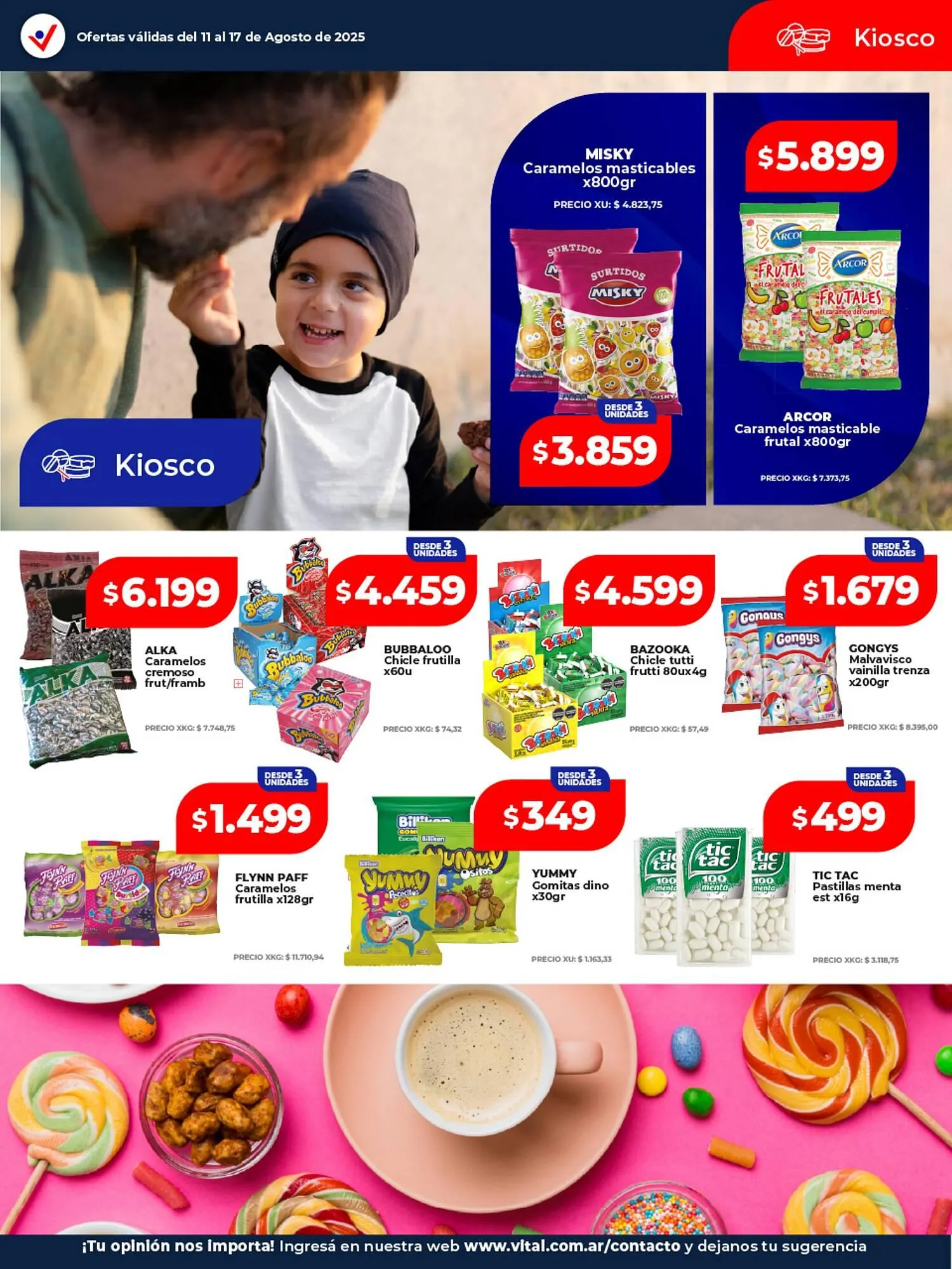 Ofertas de Catálogo Supermayorista Vital 11 de agosto al 17 de agosto 2025 - Página 19 del catálogo