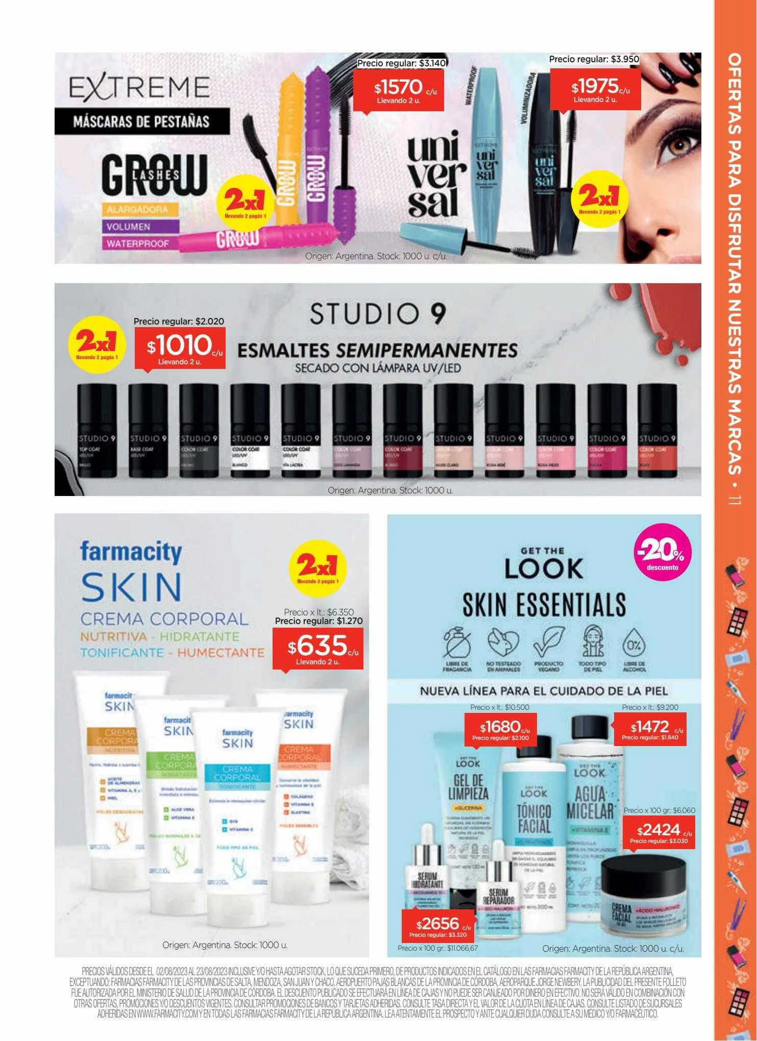 Ofertas de Catálogo Farmacity 1 de junio al 30 de septiembre 2023 - Página 11 del catálogo