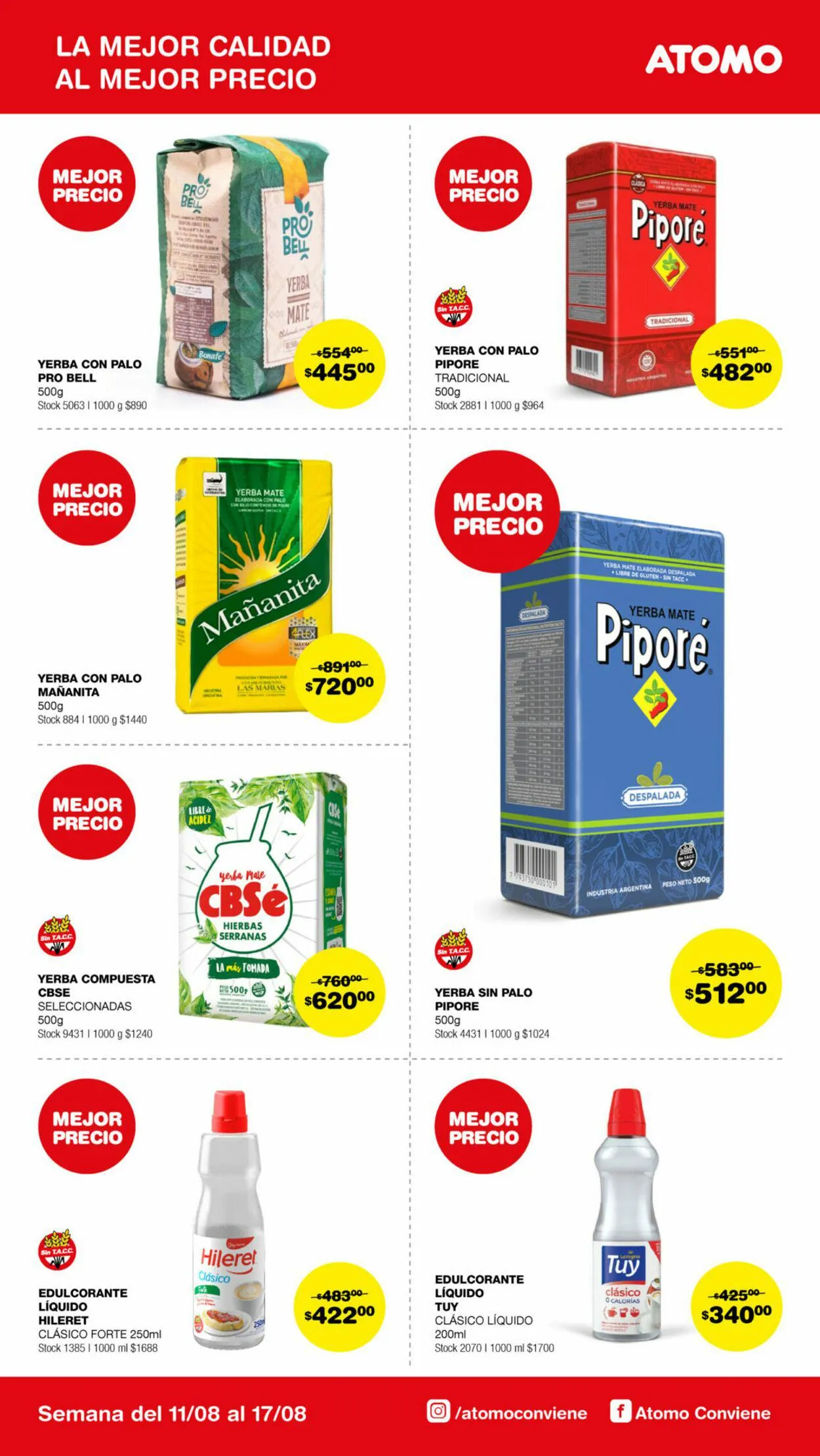 Ofertas de ATOMO Conviene - Día de las Infancias 11 de agosto al 17 de agosto 2024 - Página 9 del catálogo