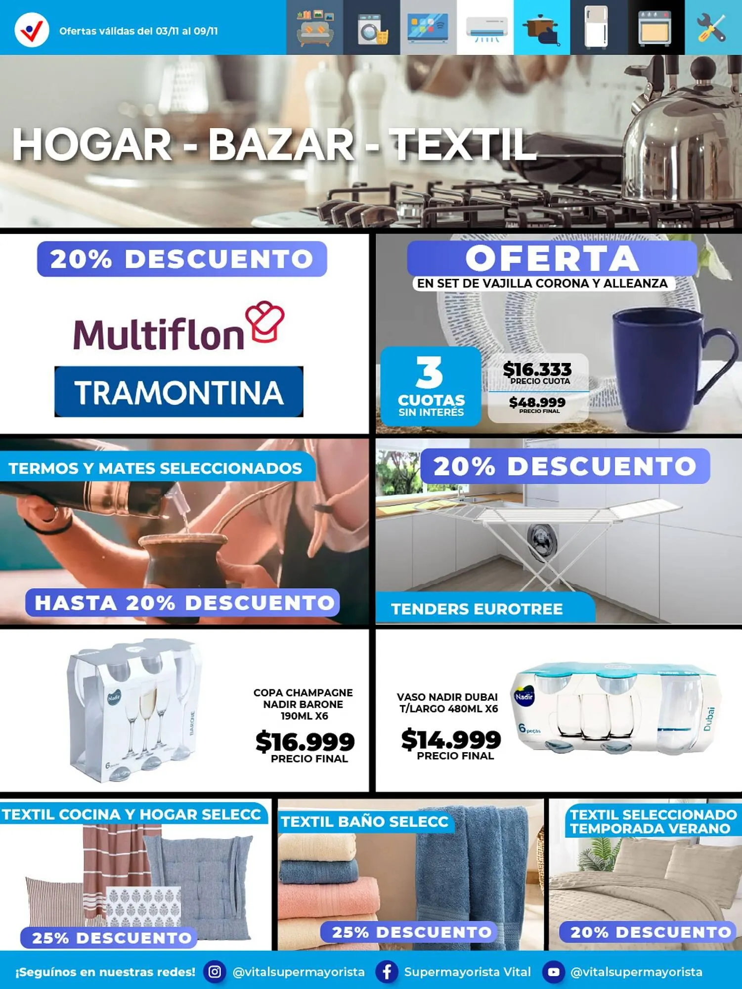 Ofertas de Catálogo Supermayorista Vital 3 de noviembre al 9 de noviembre 2025 - Página 4 del catálogo