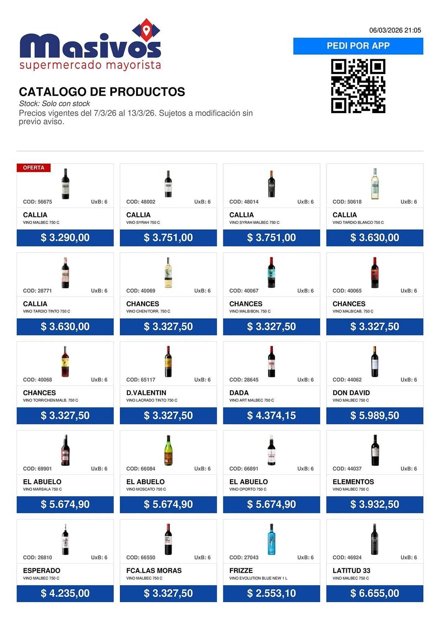 Ofertas de Catálogo Masivos 7 de marzo al 13 de marzo 2026 - Página 46 del catálogo