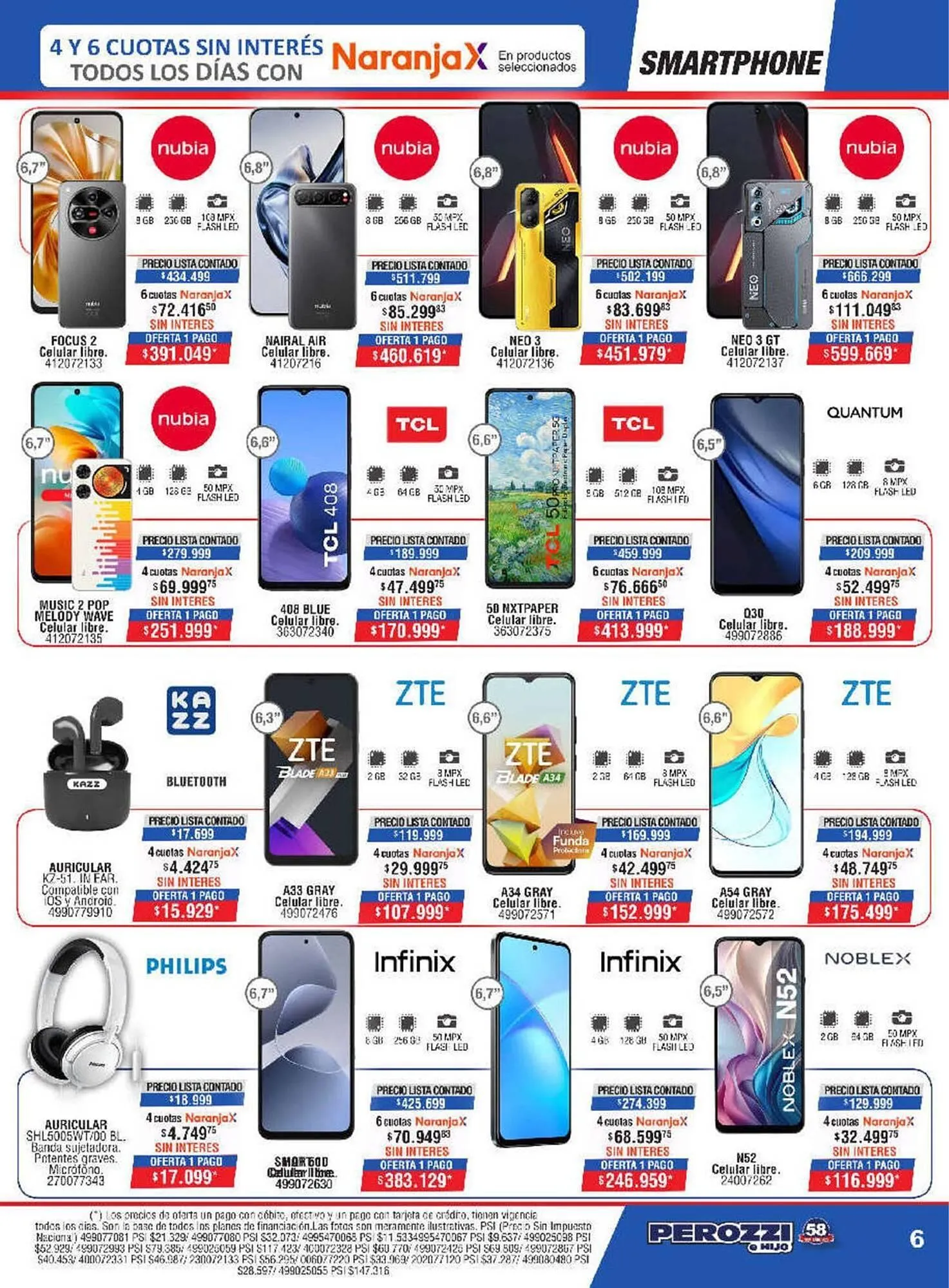 Ofertas de Catálogo Perozzi 9 de abril al 30 de abril 2026 - Página 7 del catálogo