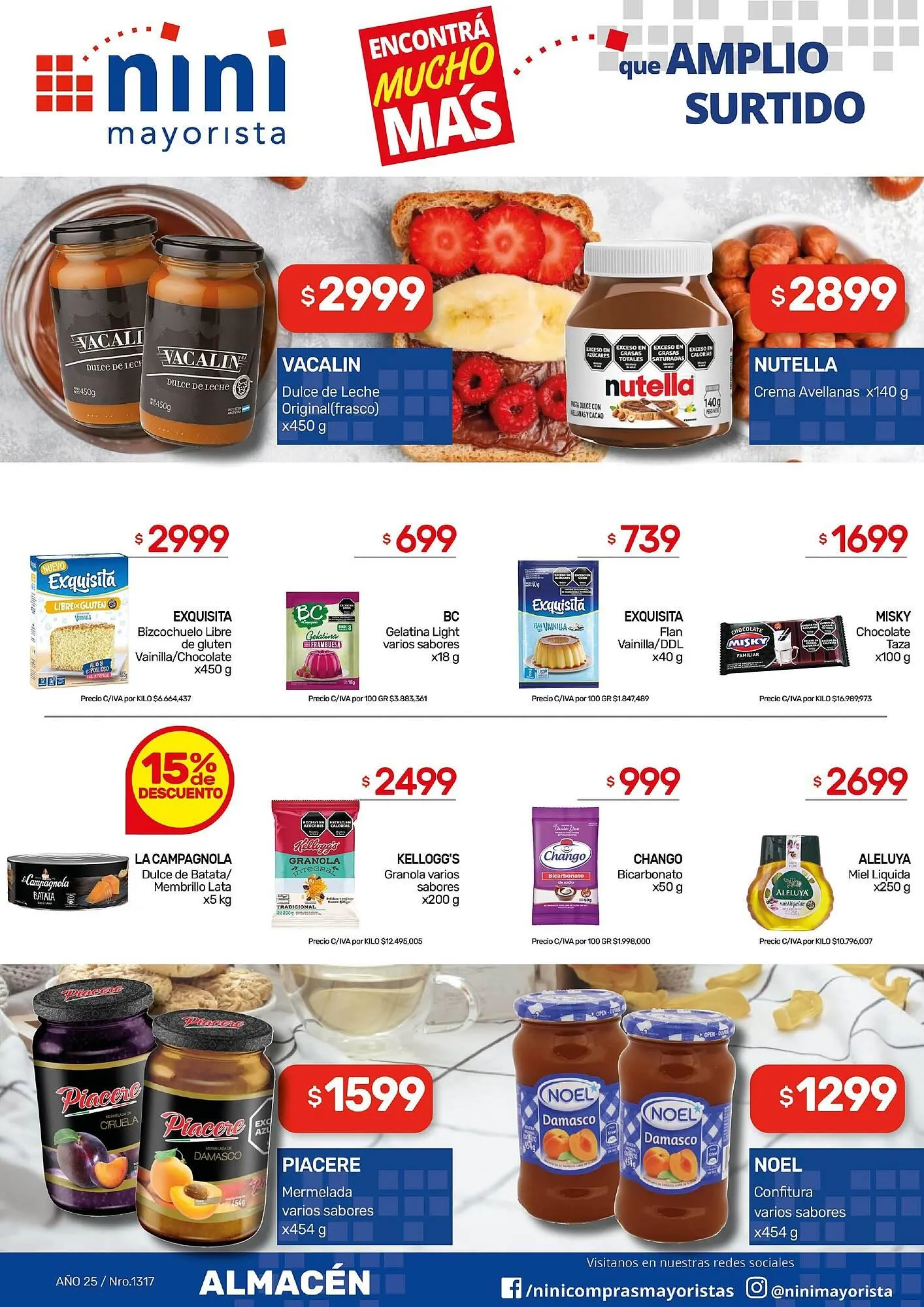 Ofertas de Catálogo Nini Mayorista 21 de julio al 28 de julio 2025 - Página 29 del catálogo