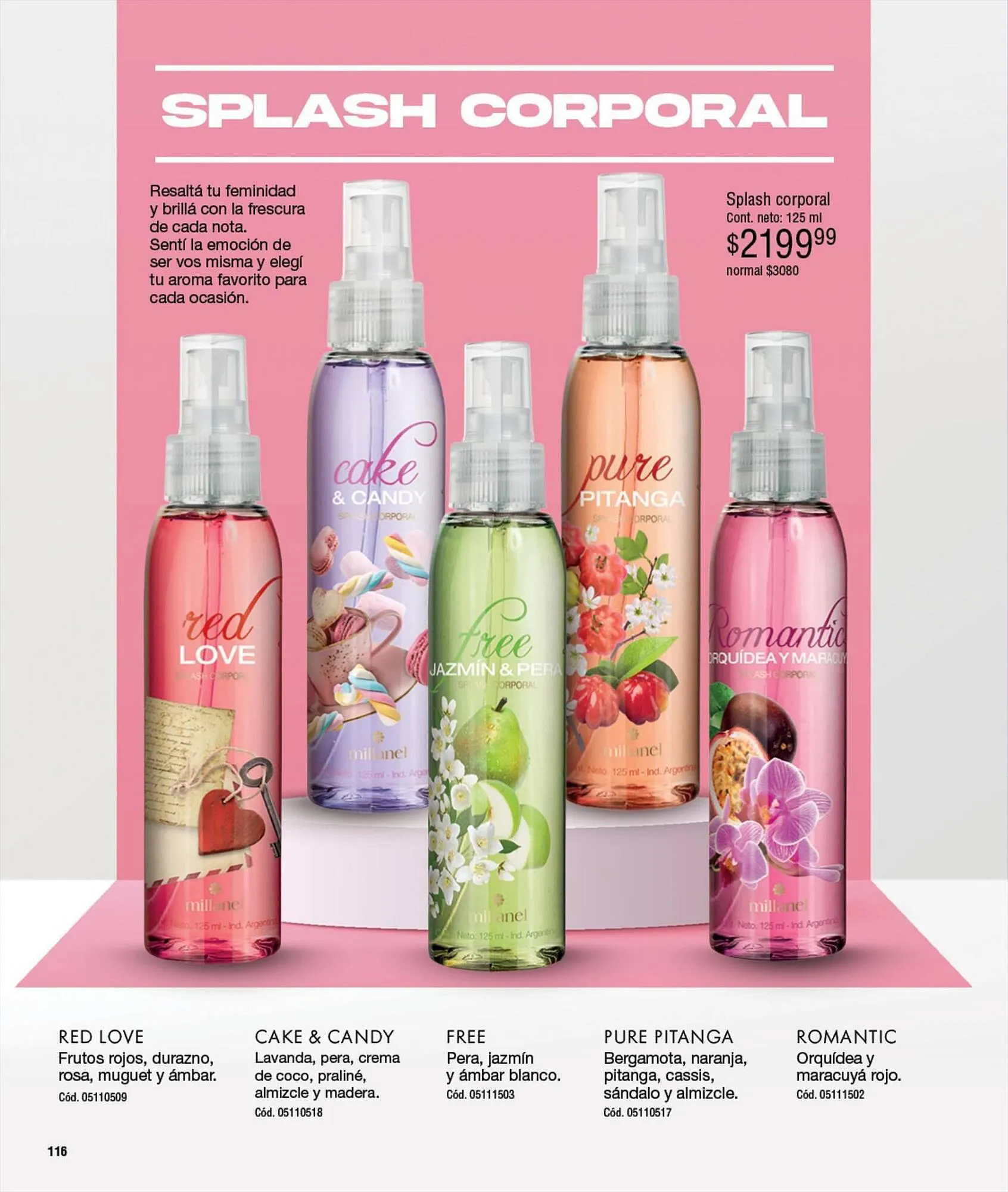 Ofertas de Catálogo Millanel Cosmética 18 de septiembre al 15 de octubre 2023 - Página 116 del catálogo