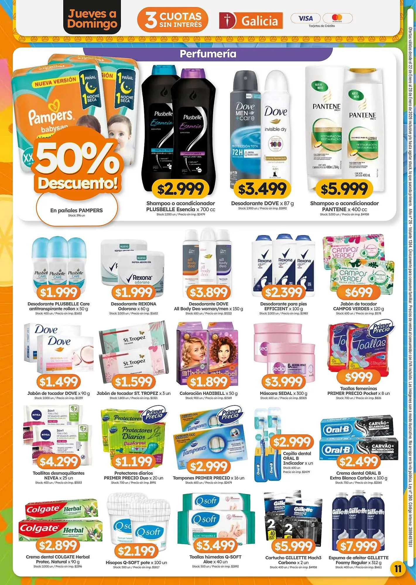 Ofertas de Folleto Cordiez 22 de enero al 28 de enero 2026 - Página 11 del catálogo