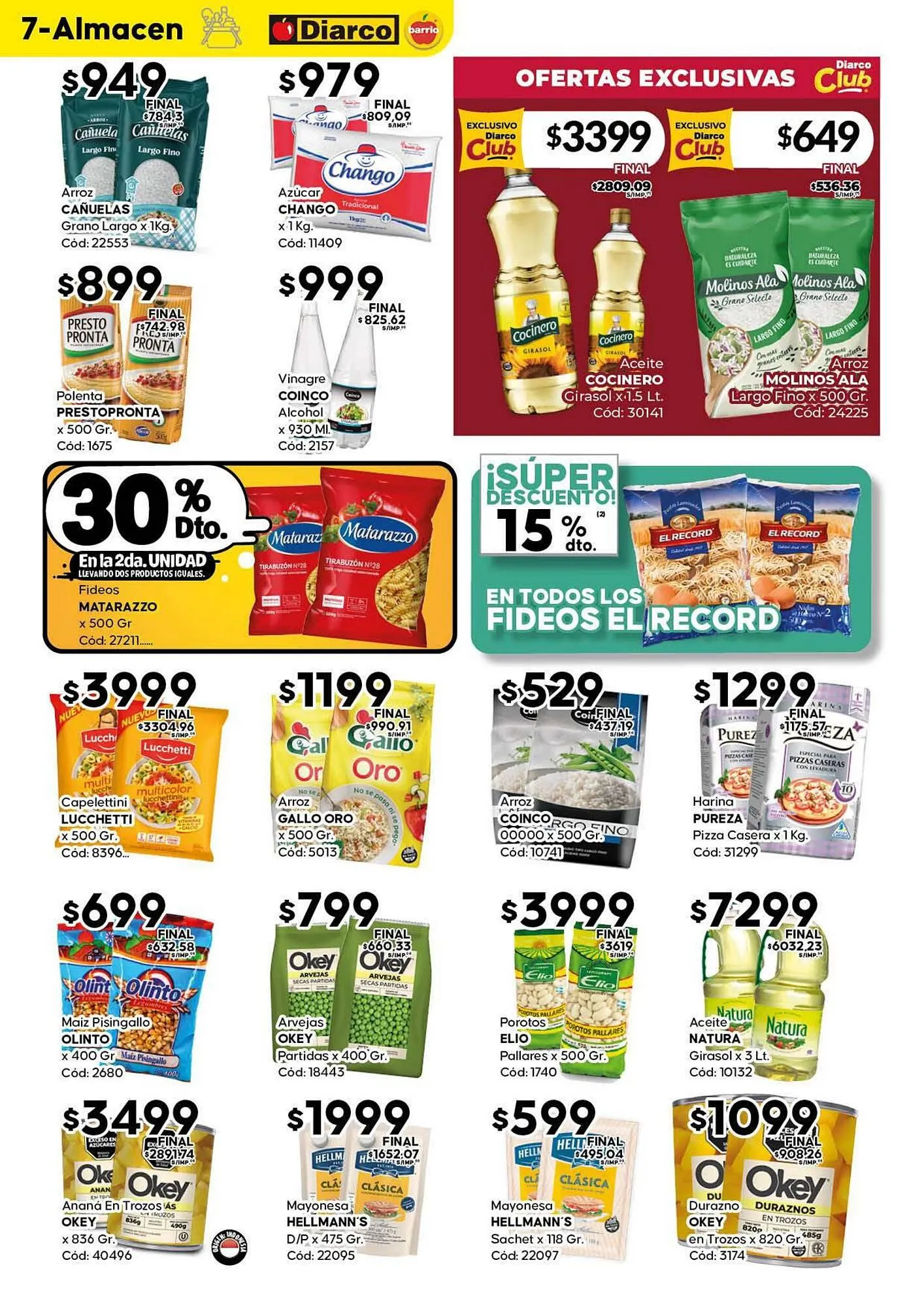 Ofertas de Catálogo Diarco 9 de junio al 15 de junio 2025 - Página 7 del catálogo