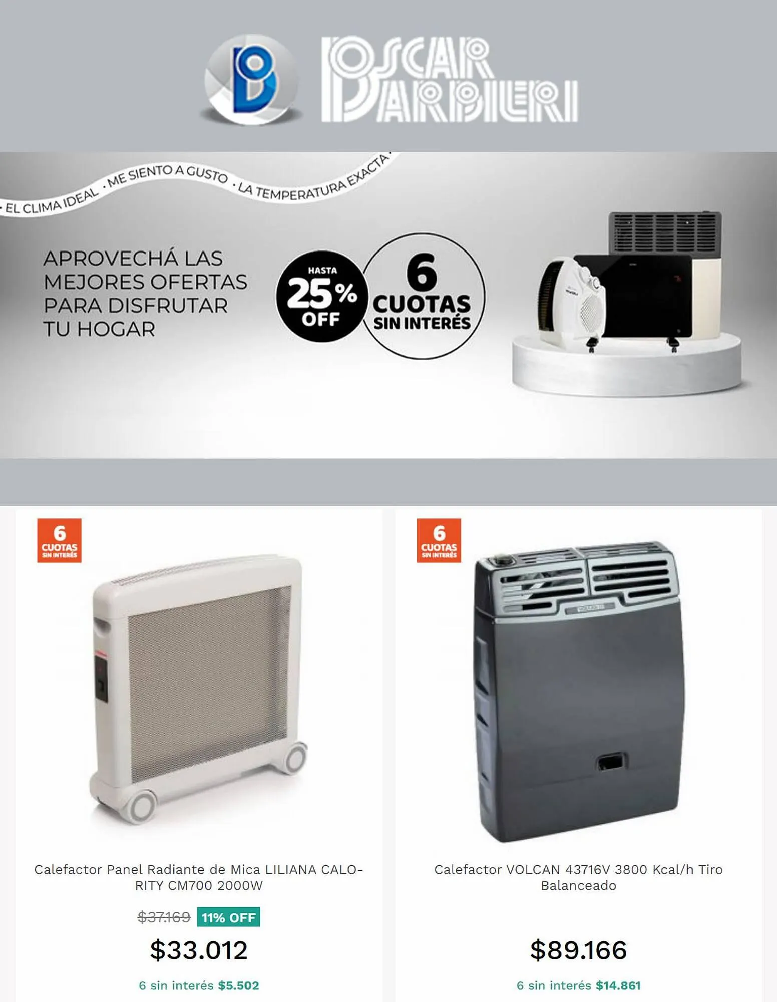 Catálogo Oscar Barbieri - 1