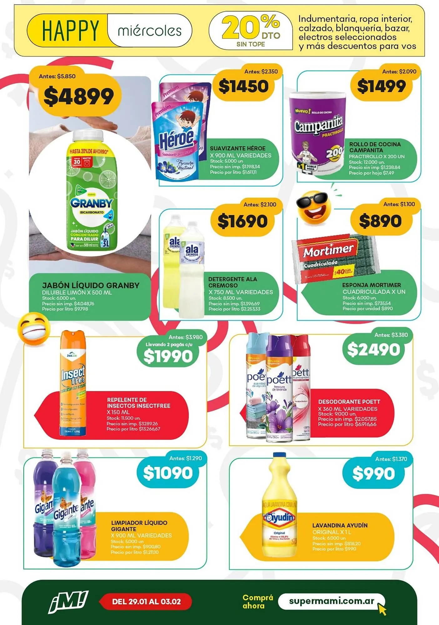 Ofertas de Catálogo Super MAMI 28 de enero al 3 de febrero 2026 - Página 9 del catálogo