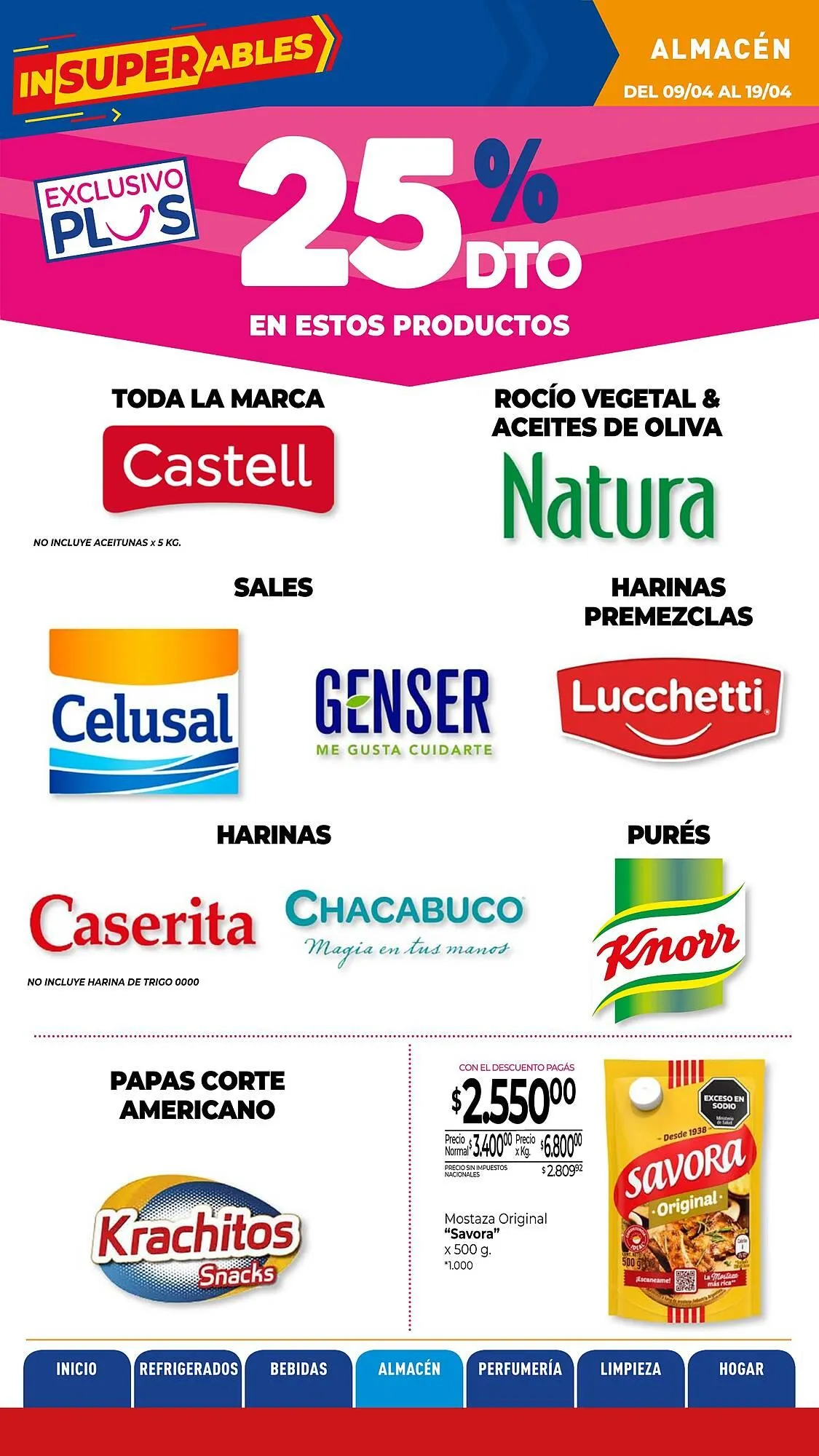 Ofertas de Catálogo La Anonima 10 de abril al 19 de abril 2026 - Página 23 del catálogo