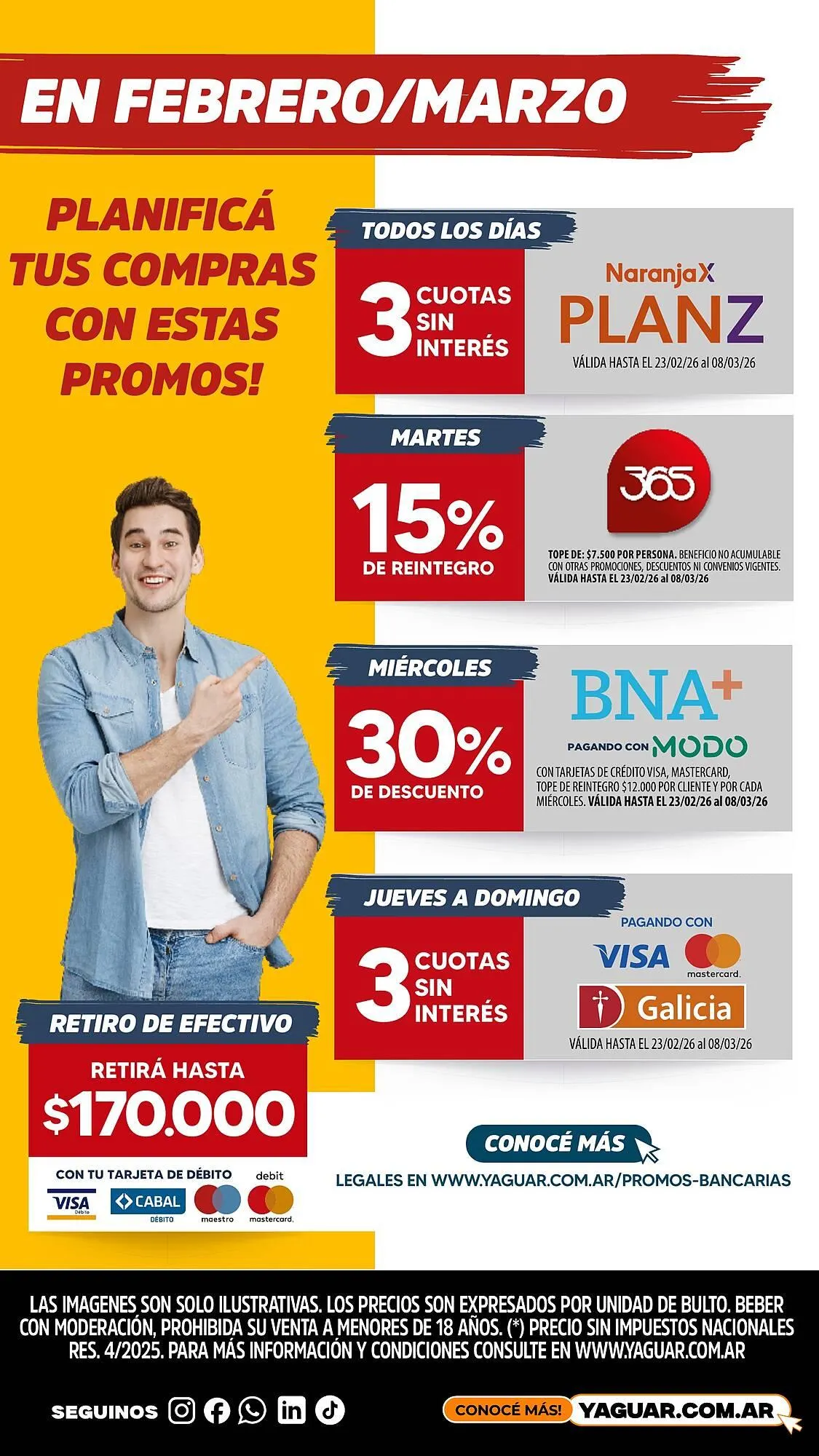 Ofertas de Catálogo Supermercados Yaguar 23 de febrero al 8 de marzo 2026 - Página 12 del catálogo