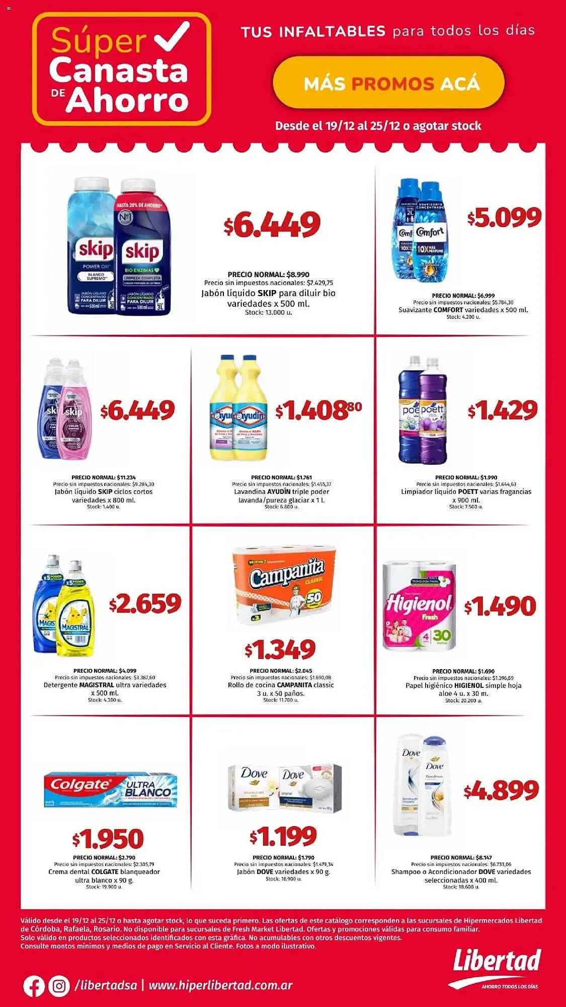 Ofertas de Catálogo Hipermercado Libertad 19 de diciembre al 25 de diciembre 2025 - Página 6 del catálogo