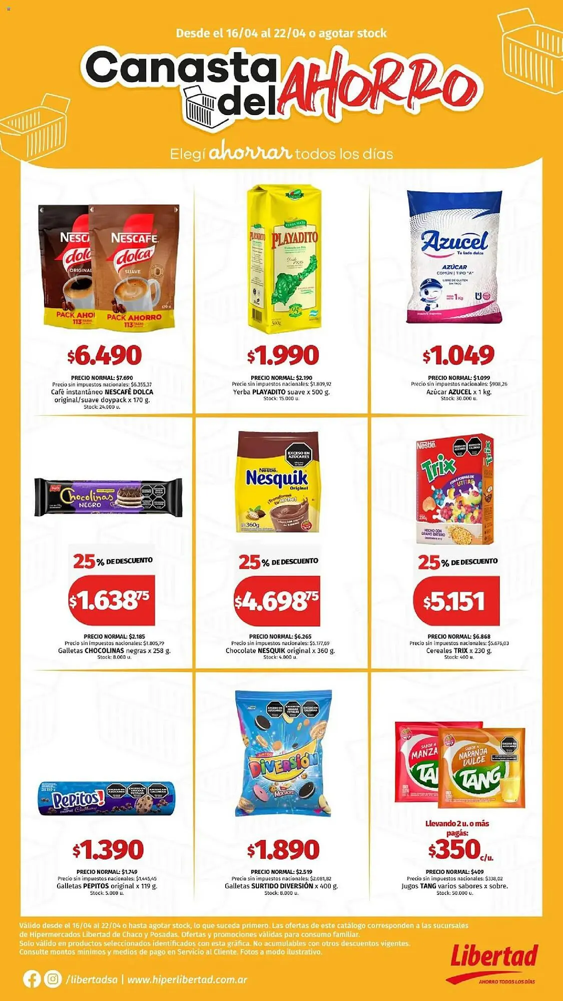 Ofertas de Catálogo Hipermercado Libertad 16 de abril al 22 de abril 2026 - Página 5 del catálogo
