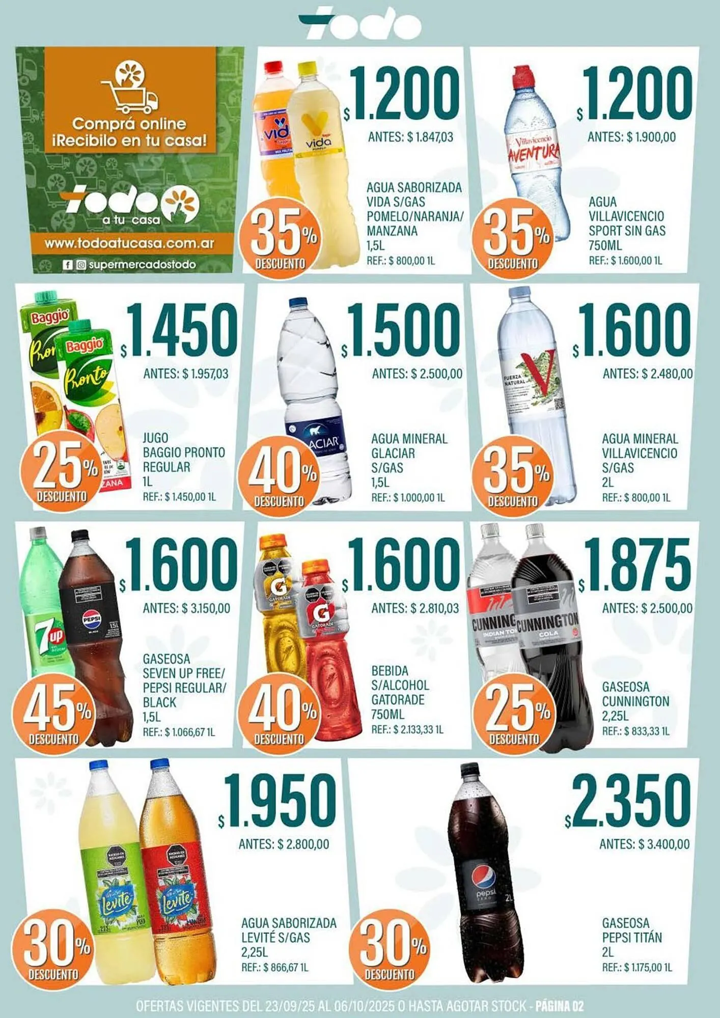 Ofertas de Catálogo Supermercados Todo 23 de septiembre al 31 de diciembre 2025 - Página 2 del catálogo