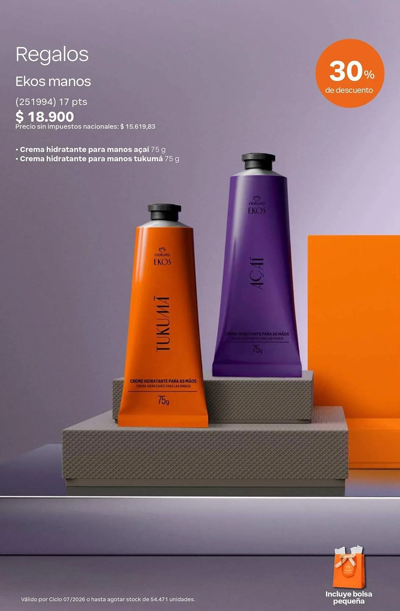 Ofertas de Catálogo Natura 1 de julio al 31 de julio 2026 - Página 18 del catálogo