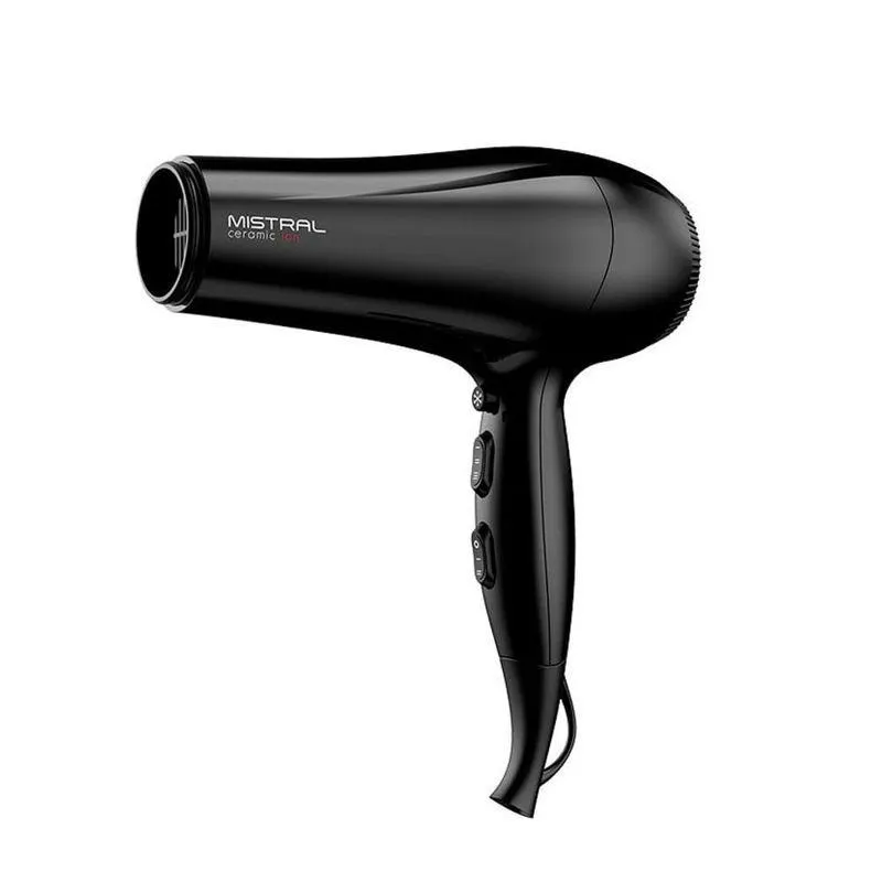 Secador De Pelo Ga.ma Italy Mistral Ceramic Ion Negro 220V - GAMA