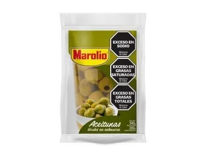 ACEITUNAS MAROLIO VERDE SACHET 200 GR