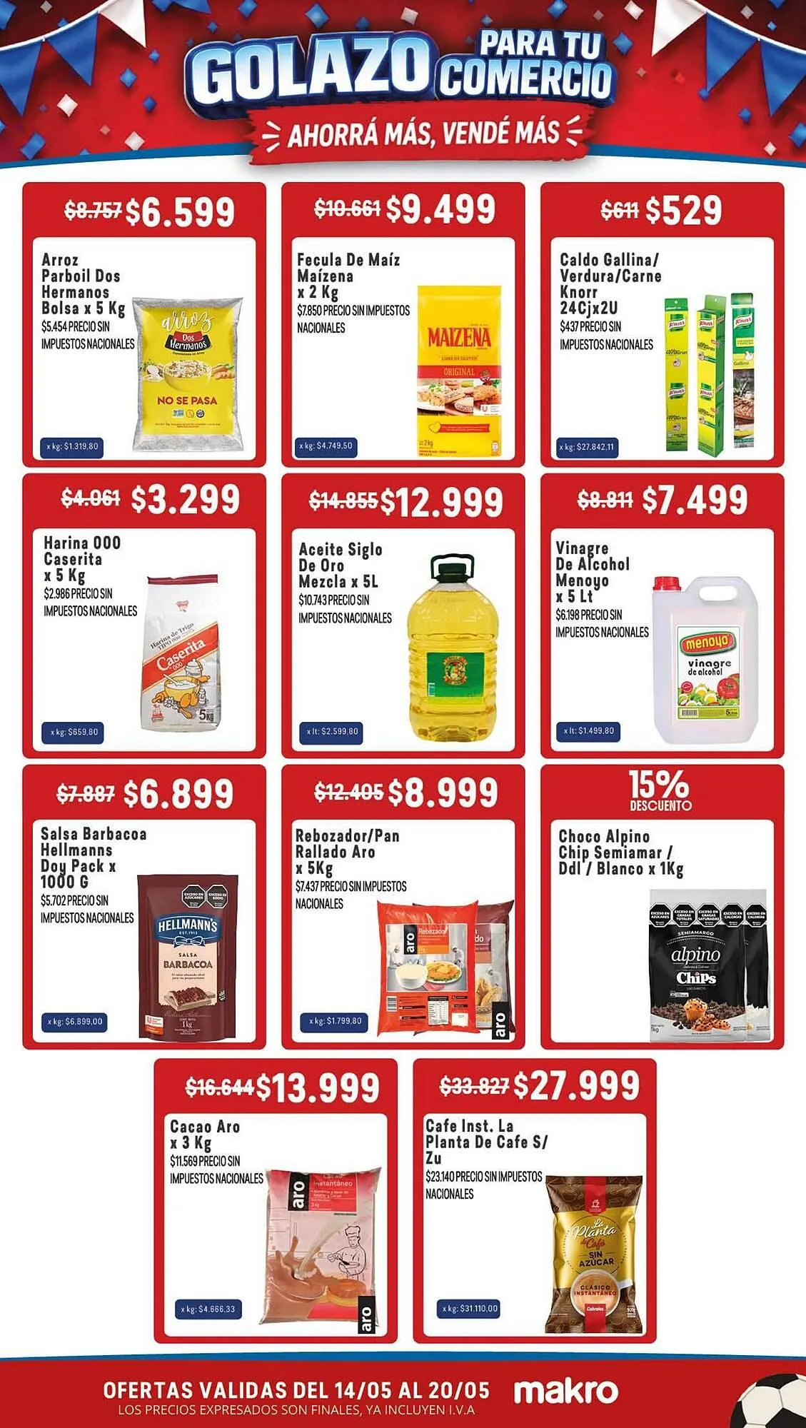 Ofertas de Catálogo Makro 14 de mayo al 20 de mayo 2026 - Página 3 del catálogo