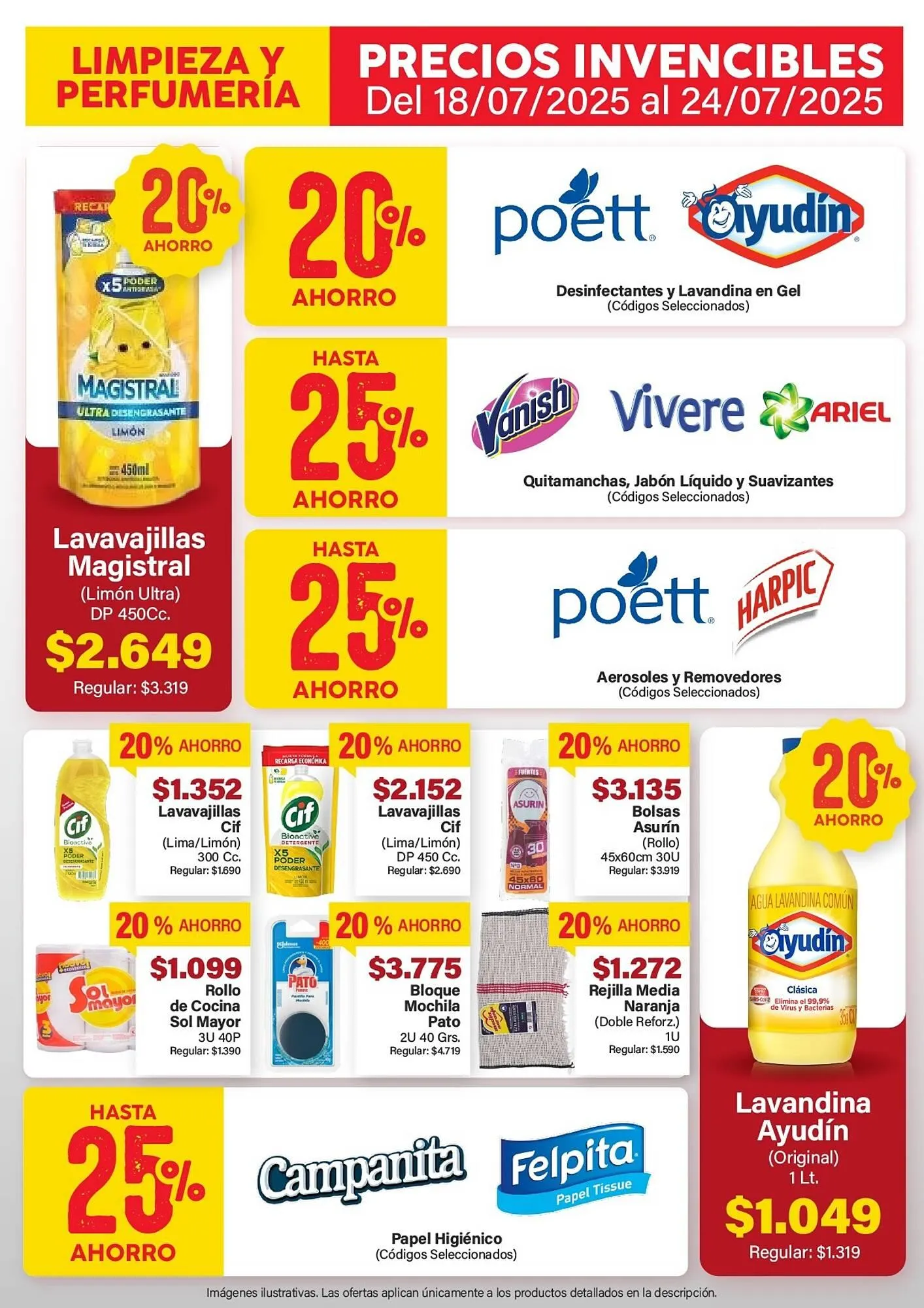 Ofertas de Catálogo Supermercados Aiello 18 de julio al 24 de julio 2025 - Página 1 del catálogo