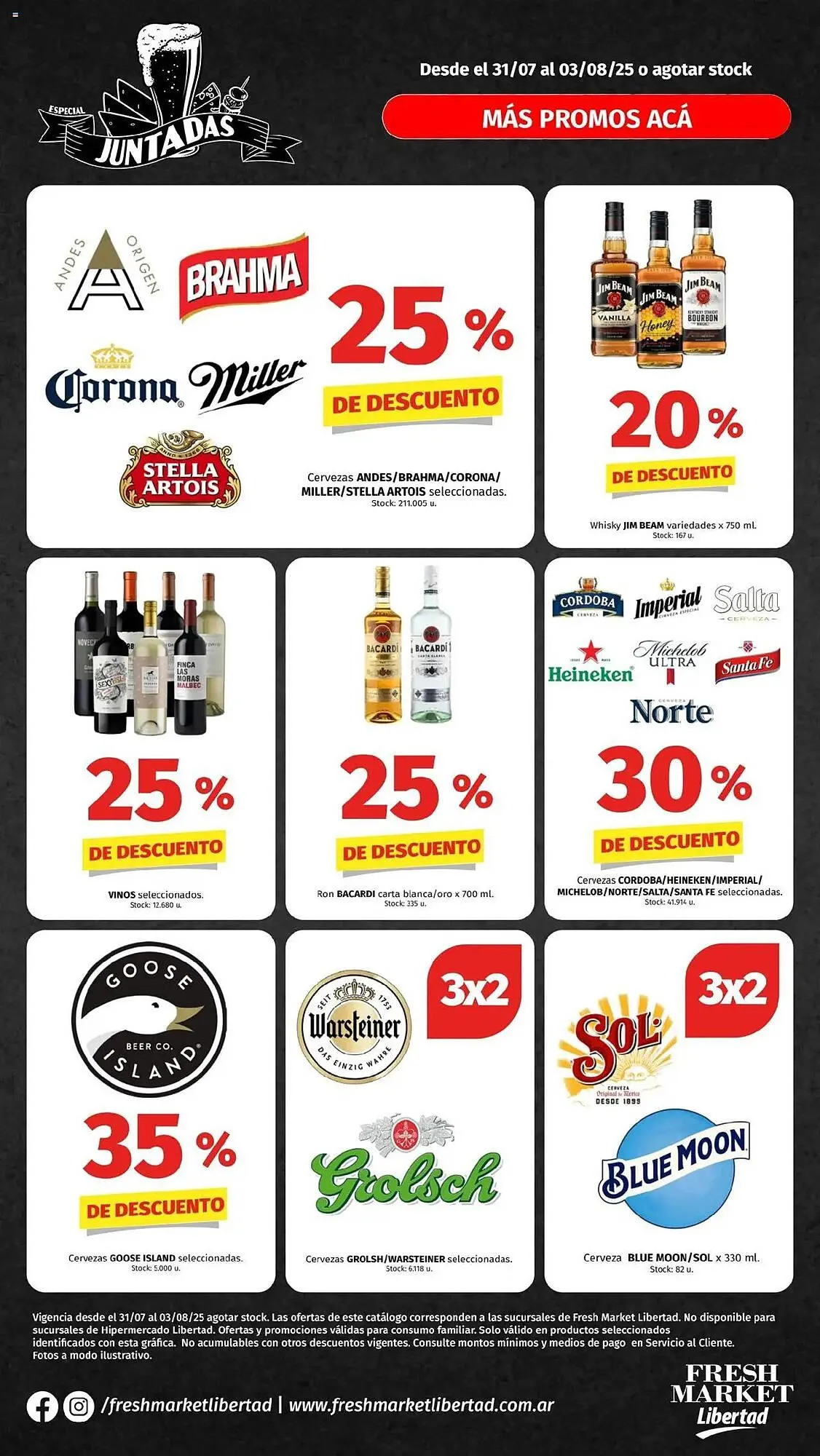 Ofertas de Catálogo Hipermercado Libertad 31 de julio al 4 de agosto 2025 - Página 1 del catálogo