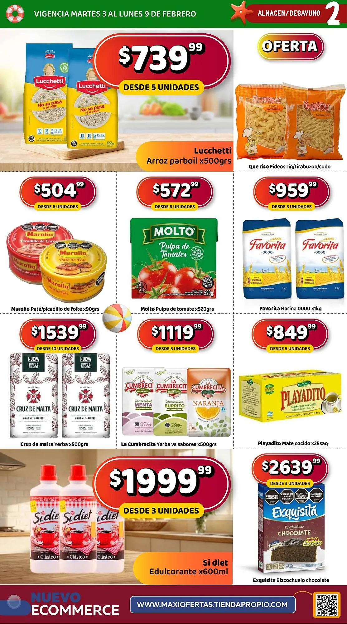 Ofertas de Catálogo Maxi Ofertas 3 de febrero al 9 de febrero 2026 - Página 2 del catálogo