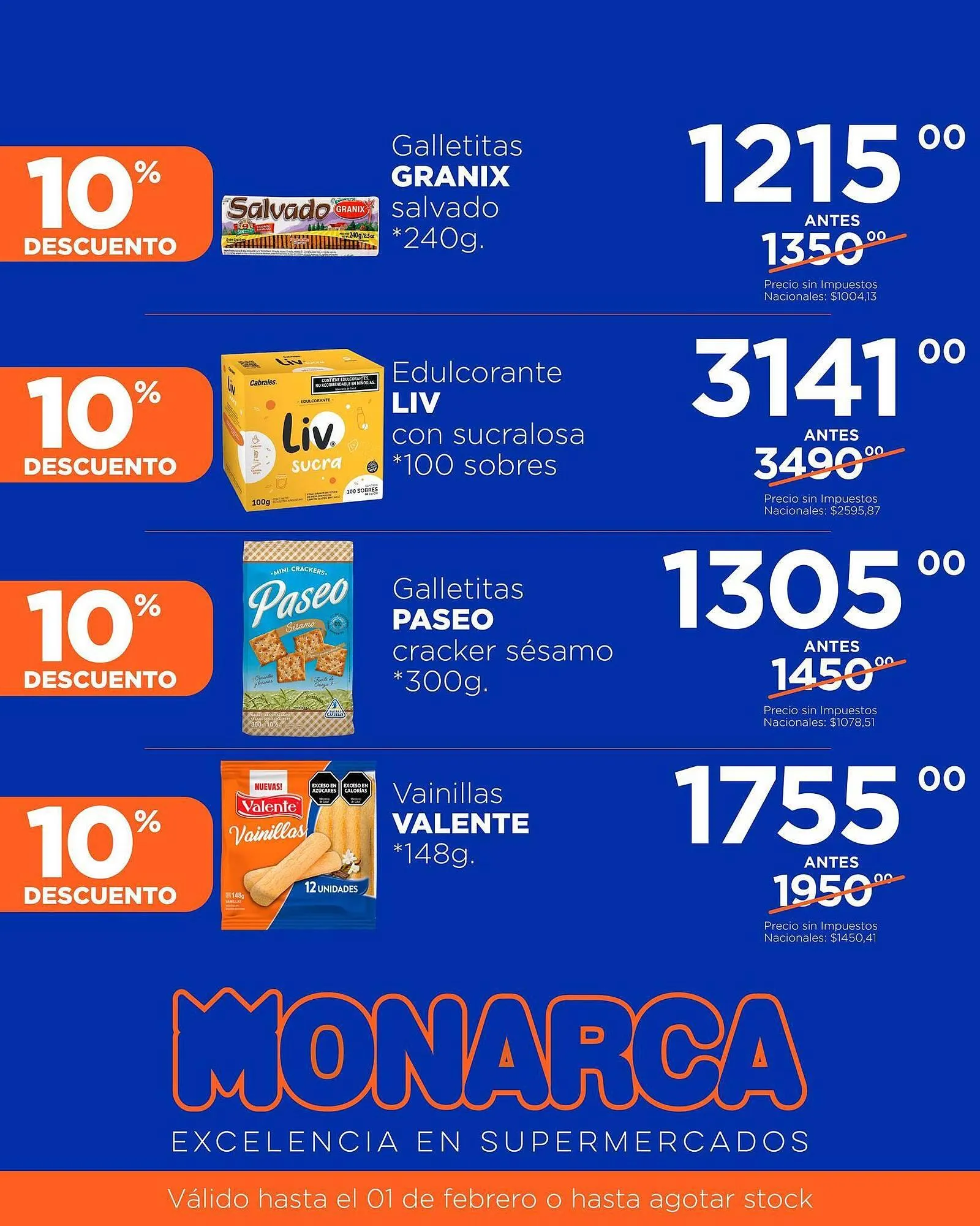 Ofertas de Catálogo Supermercados Monarca 2 de enero al 1 de febrero 2026 - Página 3 del catálogo