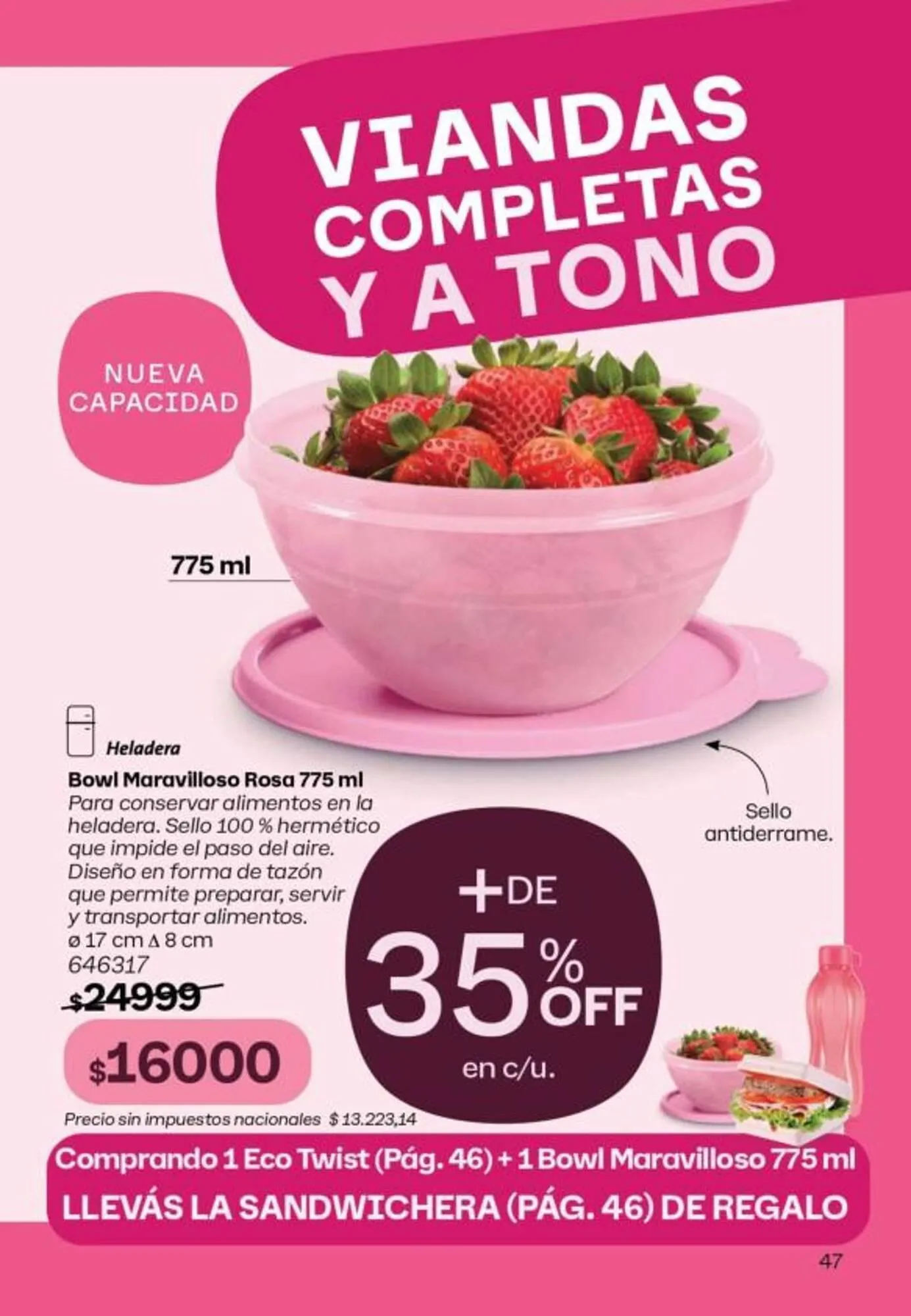 Ofertas de Catálogo Tupperware 10 de mayo al 31 de mayo 2025 - Página 48 del catálogo