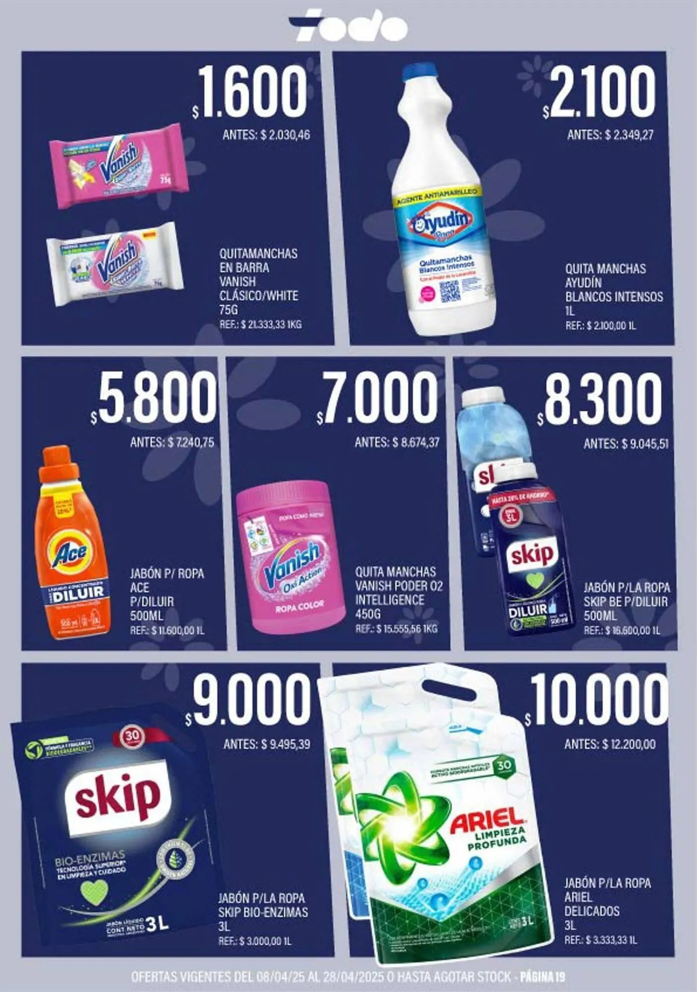 Ofertas de Catálogo Supermercados Todo 9 de abril al 28 de abril 2025 - Página 19 del catálogo