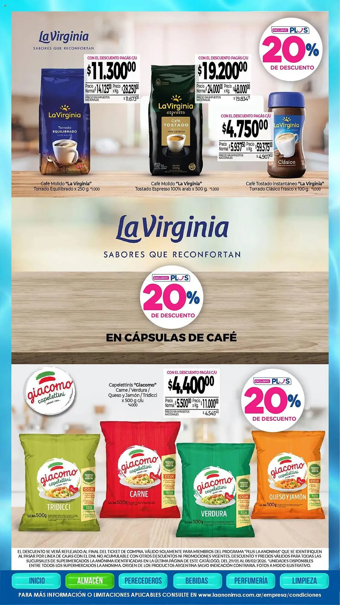 Ofertas de Catálogo La Anonima 29 de enero al 8 de febrero 2026 - Página 8 del catálogo