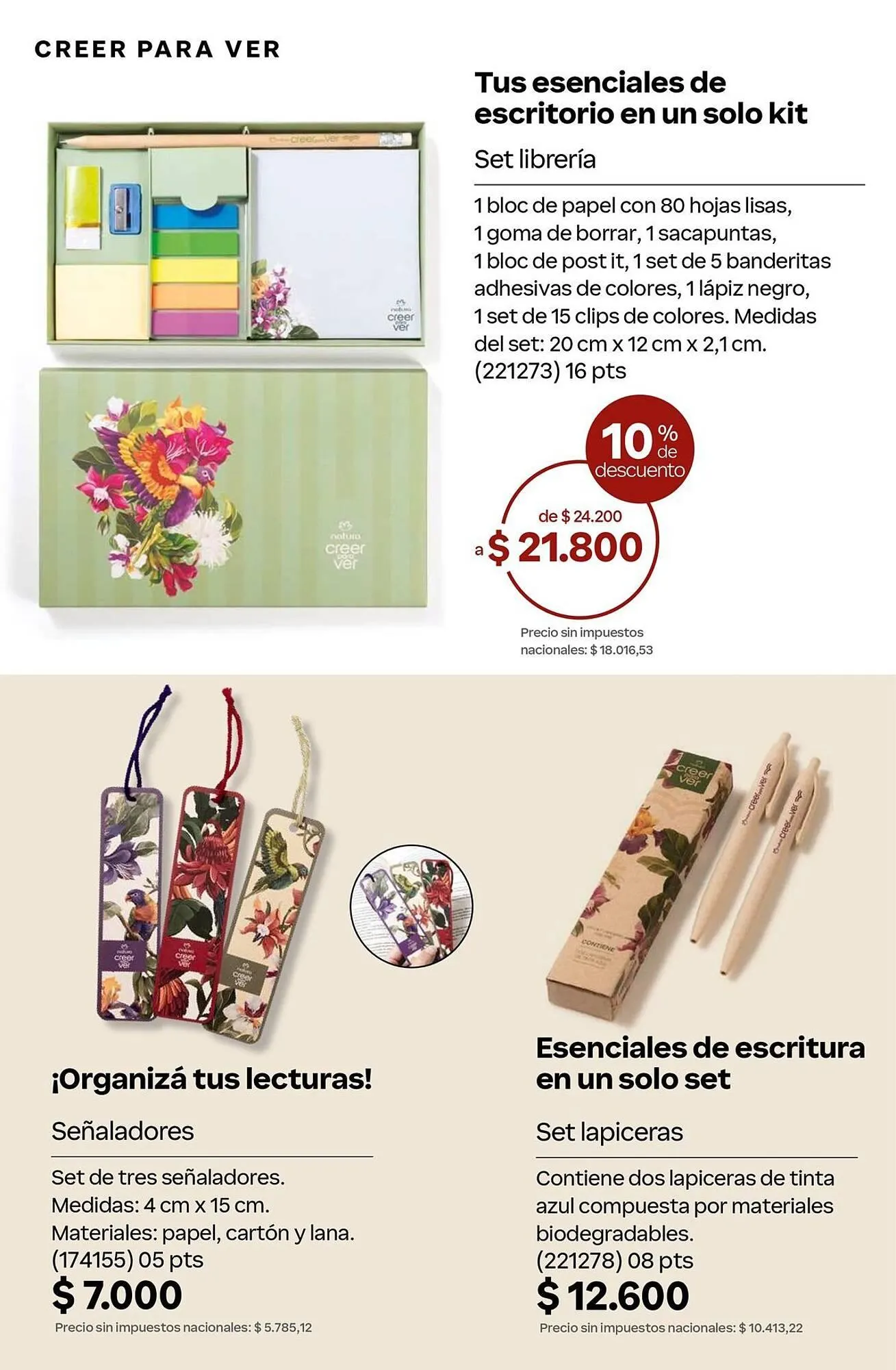 Ofertas de Catálogo Natura 1 de julio al 31 de julio 2026 - Página 264 del catálogo