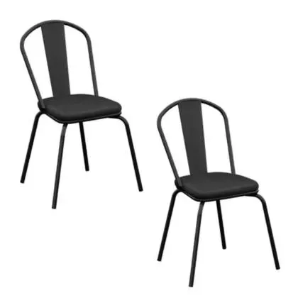 Pack de 2 sillas de comedor Madison