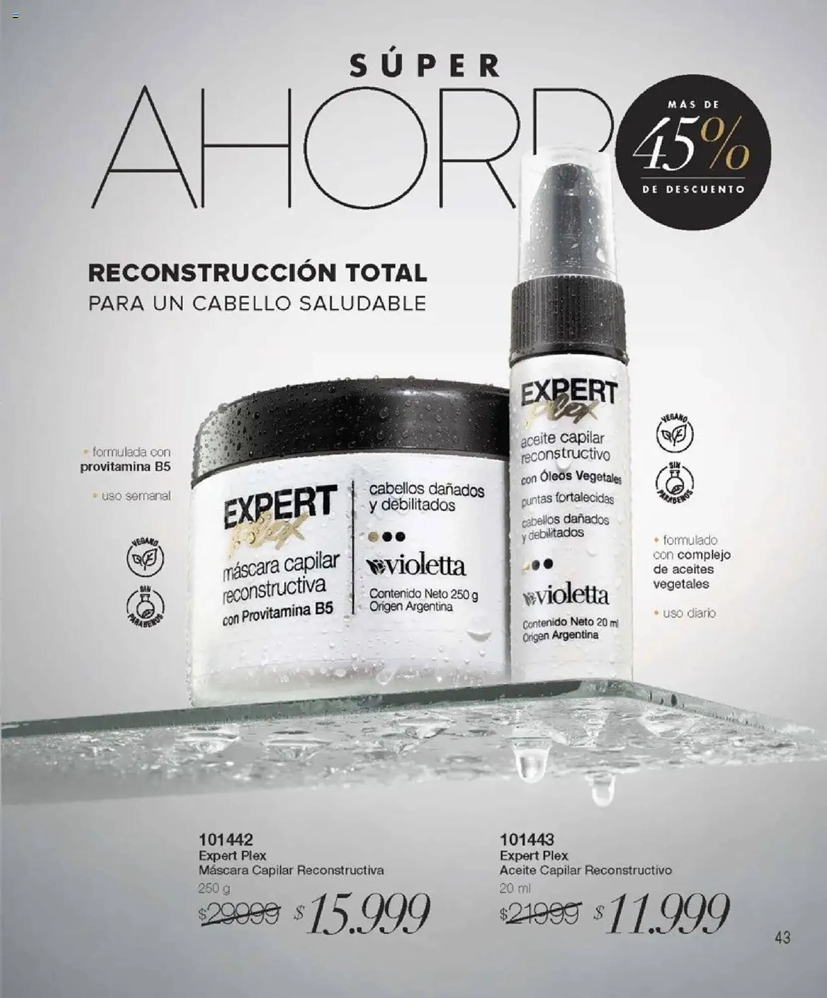 Ofertas de Catálogo Violetta Cosméticos 19 de septiembre al 10 de octubre 2025 - Página 43 del catálogo