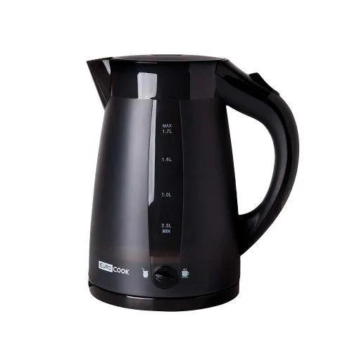 Pava Eléctrica Eurocook EC-KEP17MN 1,7Lts Negro