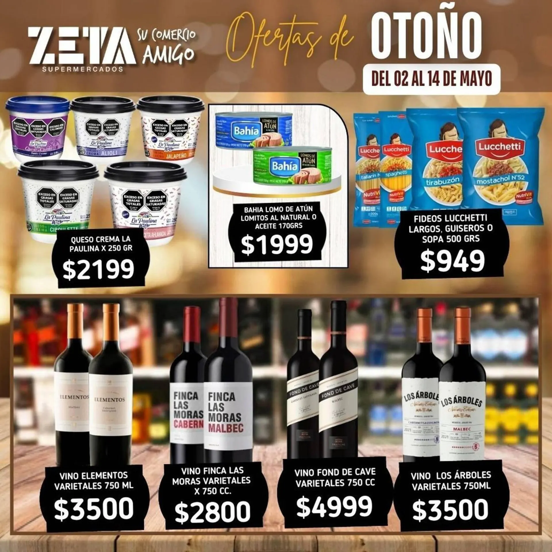 Ofertas de Catálogo Supermercados Zeta 11 de mayo al 14 de mayo 2025 - Página 1 del catálogo