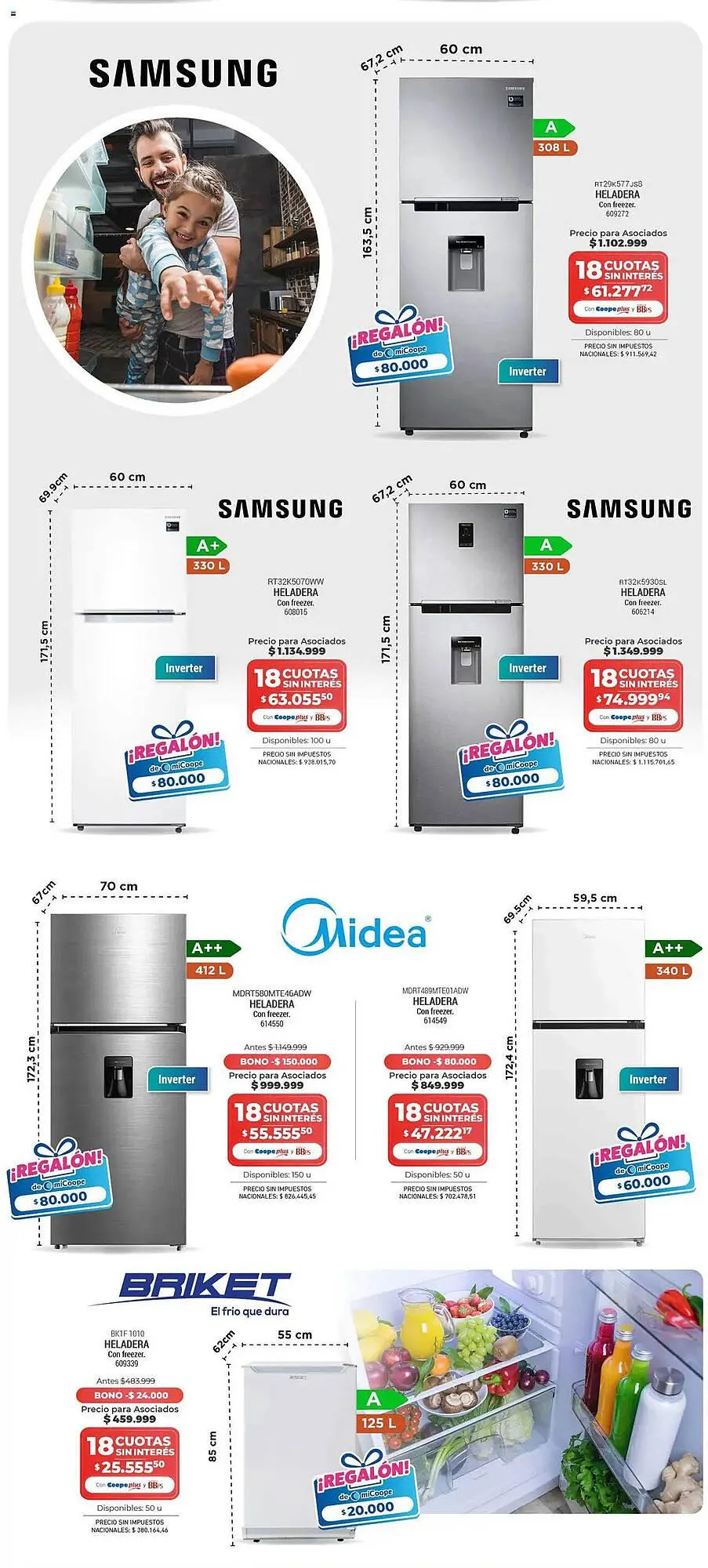 Ofertas de Catálogo Cooperativa Obrera 5 de junio al 26 de junio 2025 - Página 74 del catálogo