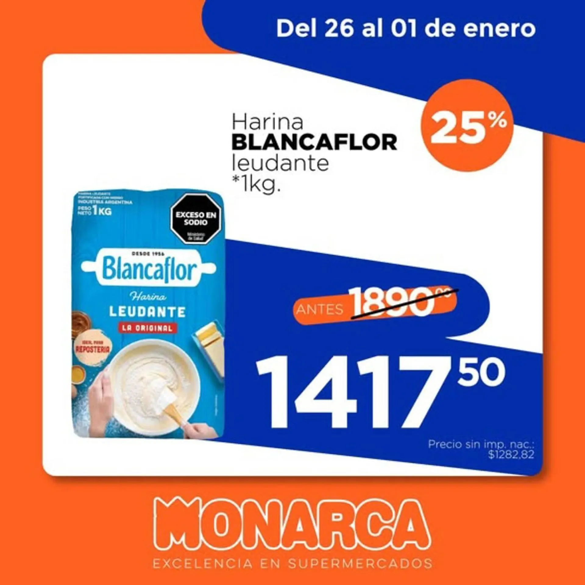 Ofertas de Catálogo Supermercados Monarca 29 de diciembre al 1 de enero 2026 - Página 8 del catálogo