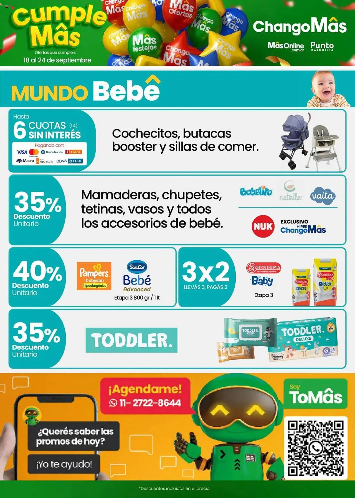 Ofertas de Catálogo Changomas 18 de septiembre al 24 de septiembre 2025 - Página 7 del catálogo