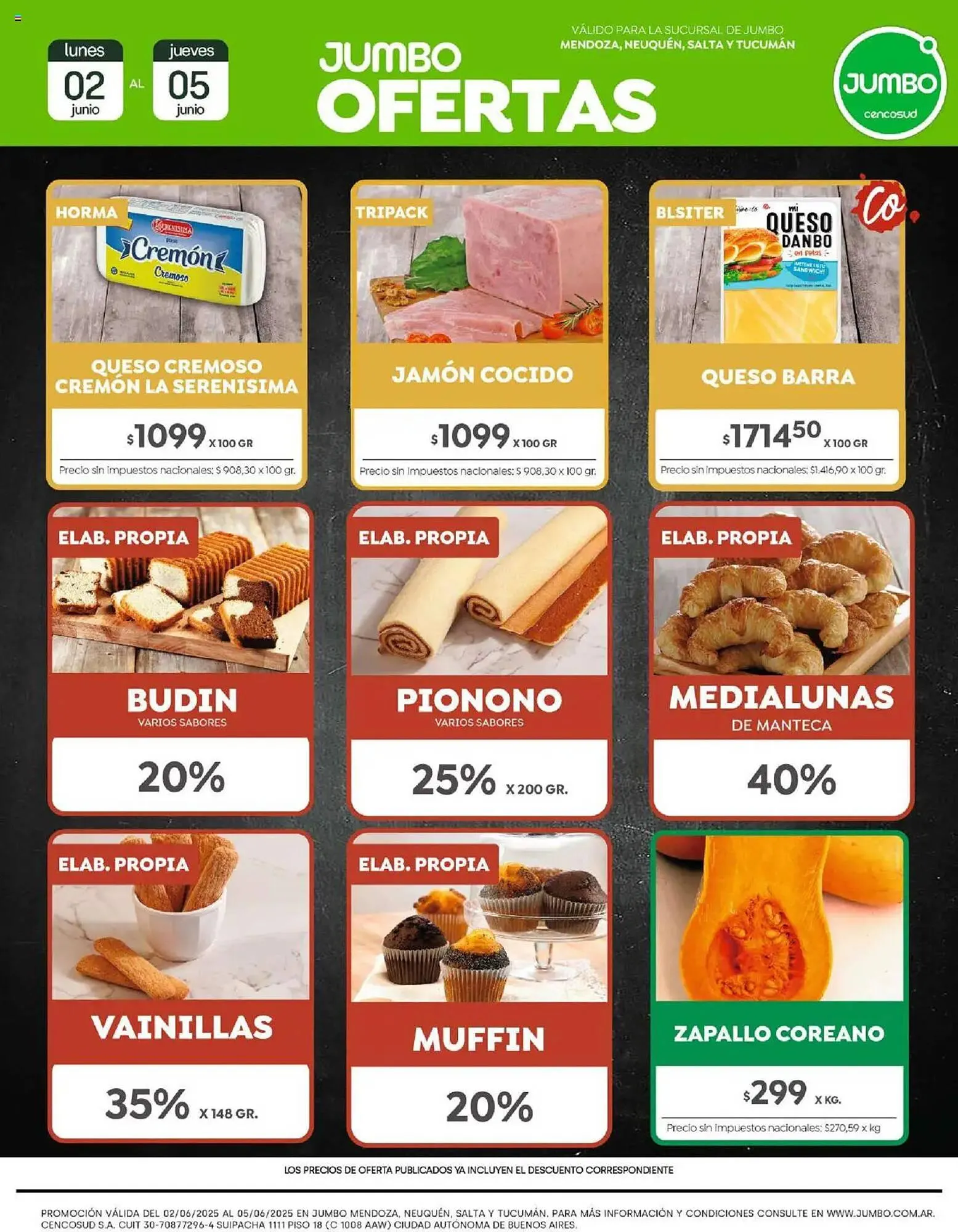 Ofertas de Catálogo Jumbo 2 de junio al 5 de junio 2025 - Página 1 del catálogo