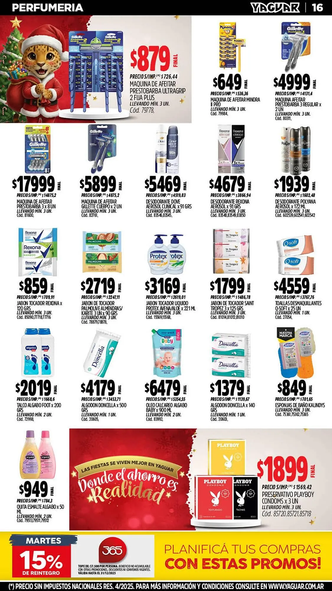 Ofertas de Catálogo Supermercados Yaguar 22 de diciembre al 28 de diciembre 2025 - Página 18 del catálogo