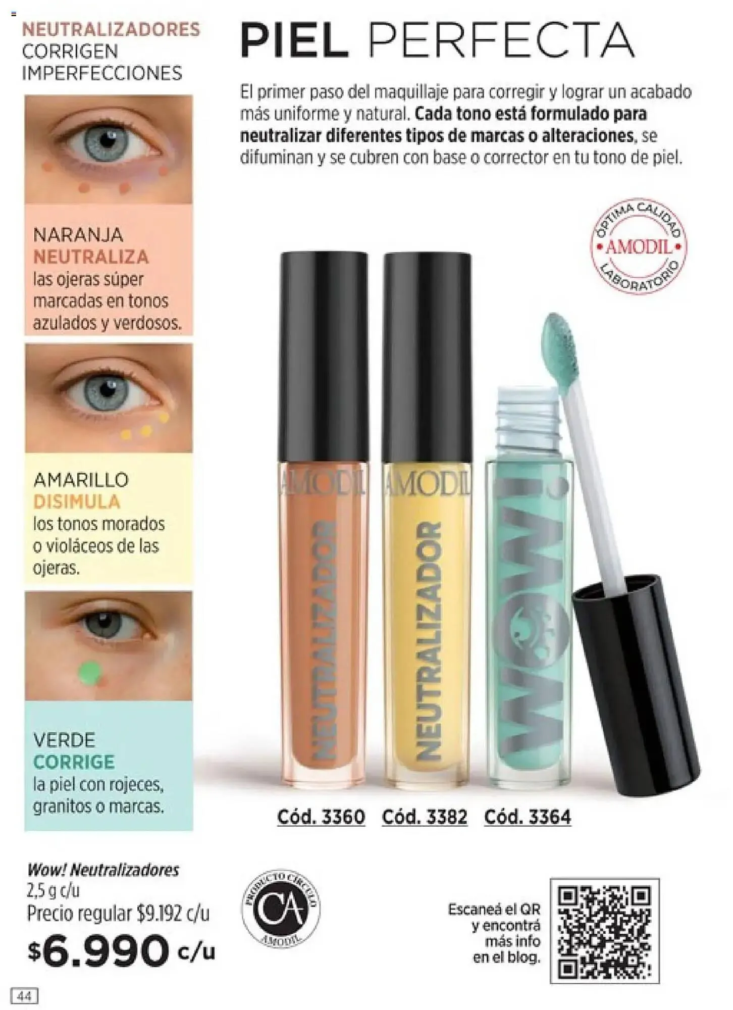 Ofertas de Catálogo Amodil 18 de julio al 31 de julio 2025 - Página 44 del catálogo