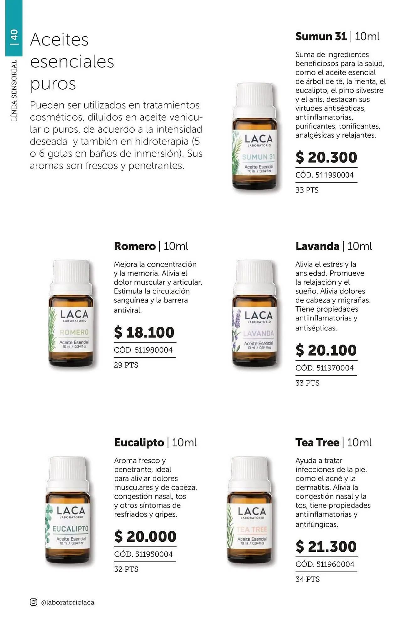 Ofertas de Catálogo Laboratorio LACA 8 de mayo al 31 de mayo 2025 - Página 40 del catálogo