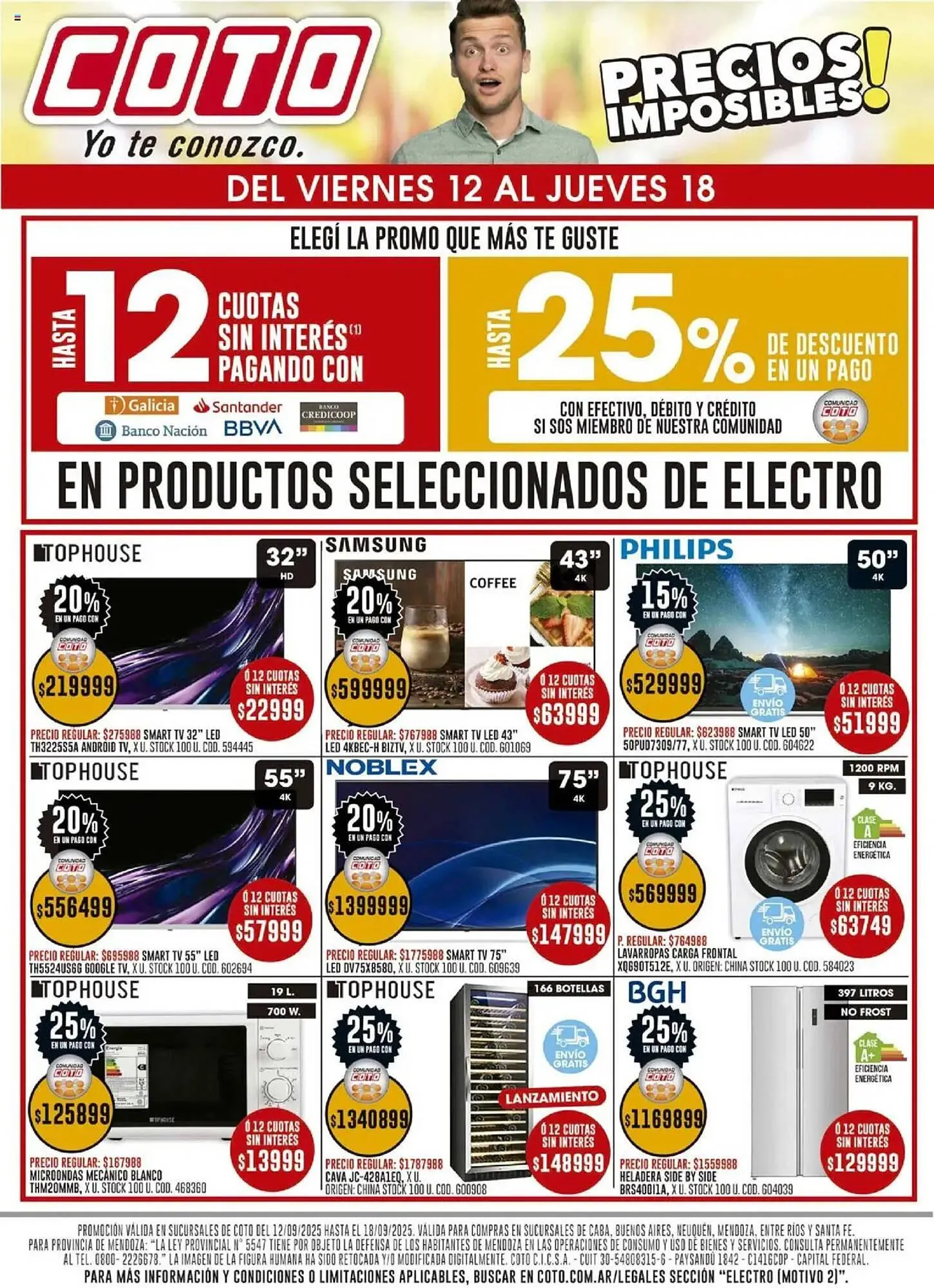 Ofertas de Catálogo Coto 12 de septiembre al 19 de septiembre 2025 - Página 1 del catálogo