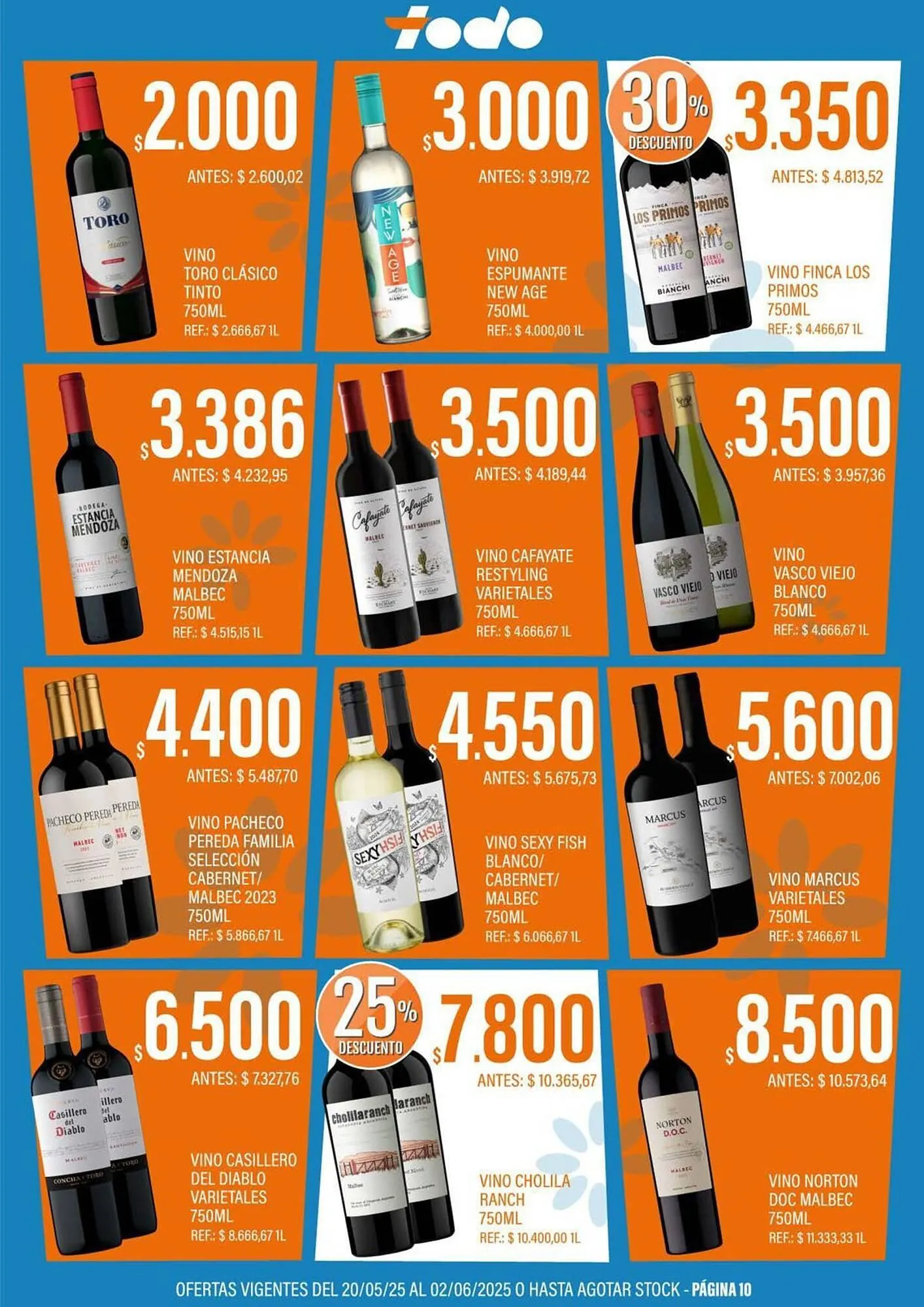 Ofertas de Catálogo Supermercados Todo 20 de mayo al 2 de junio 2025 - Página 10 del catálogo
