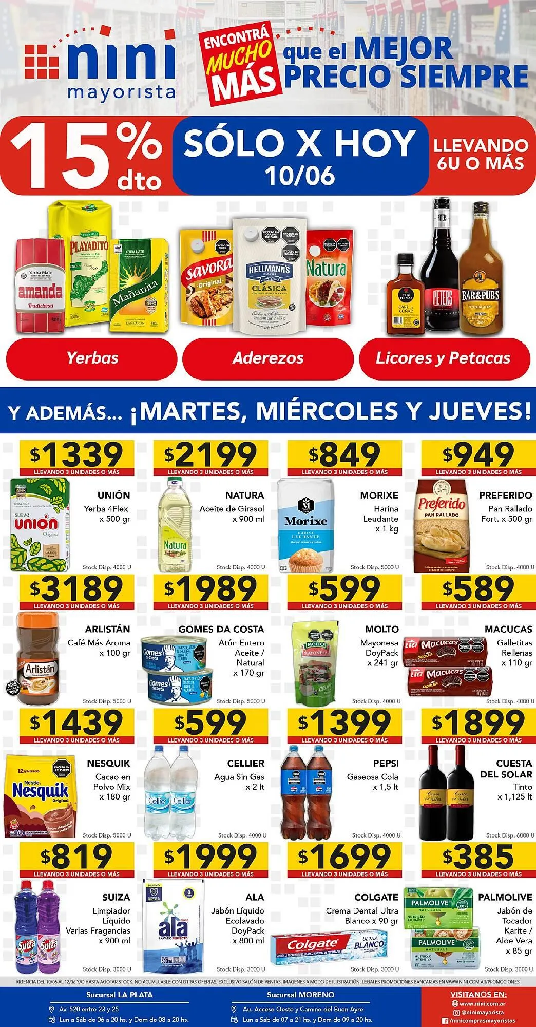 Ofertas de Catálogo Nini Mayorista 10 de junio al 10 de junio 2025 - Página 1 del catálogo