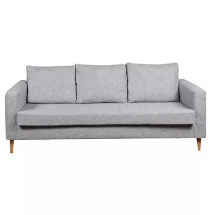 Sillón Pisa 3 cuerpos Lino gris medio