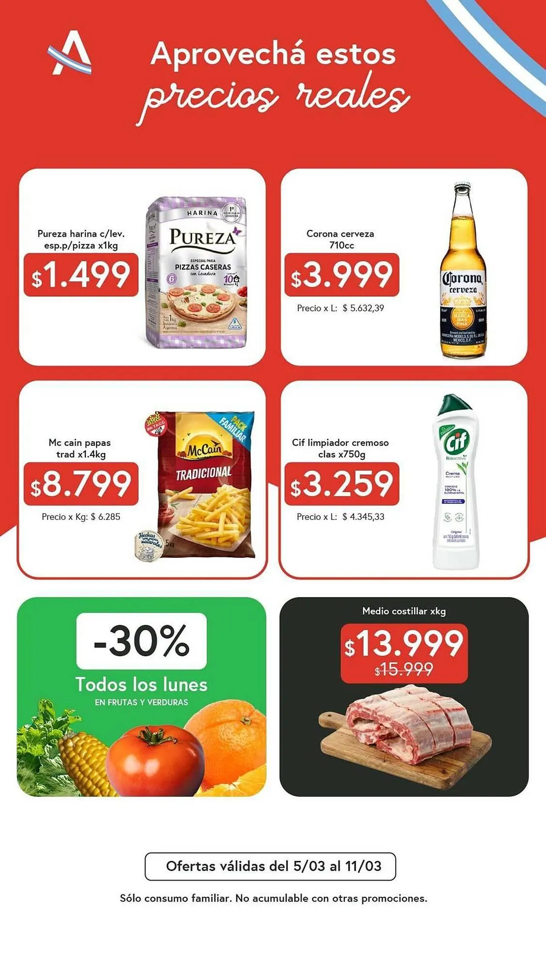Ofertas de Catálogo El Abastecedor 5 de marzo al 11 de marzo 2026 - Página 1 del catálogo