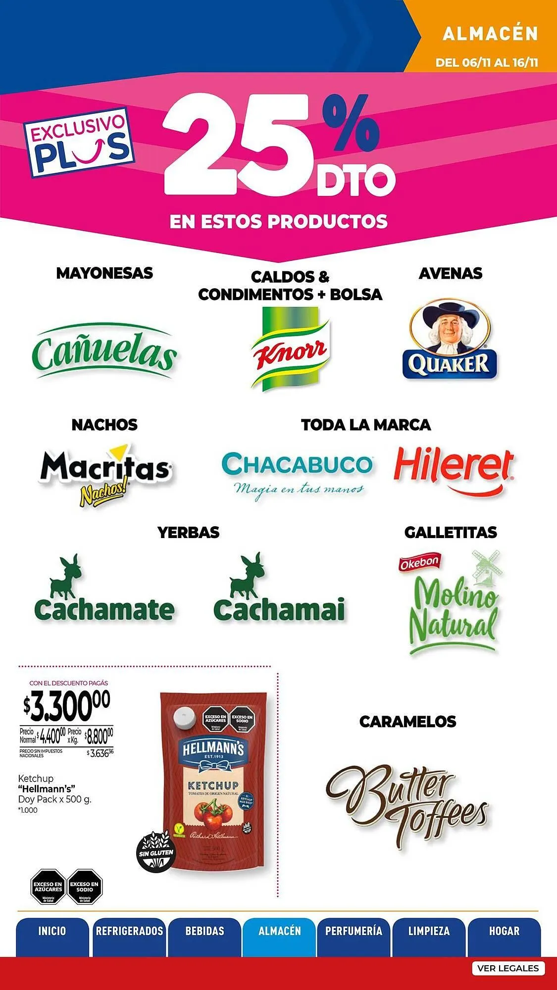 Ofertas de Catálogo La Anonima 6 de noviembre al 16 de noviembre 2025 - Página 24 del catálogo