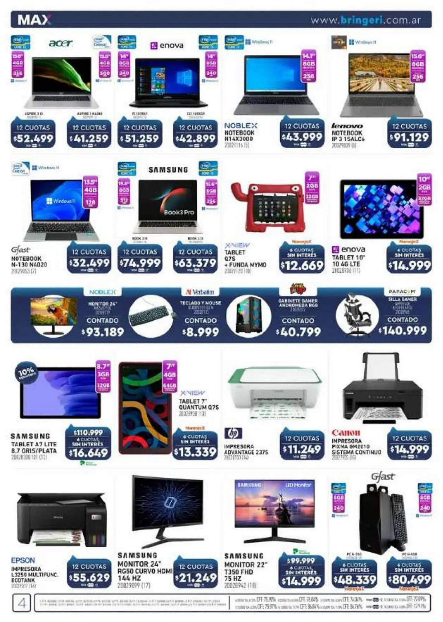 Ofertas de Catálogo Bringeri 7 de septiembre al 20 de septiembre 2023 - Página 4 del catálogo